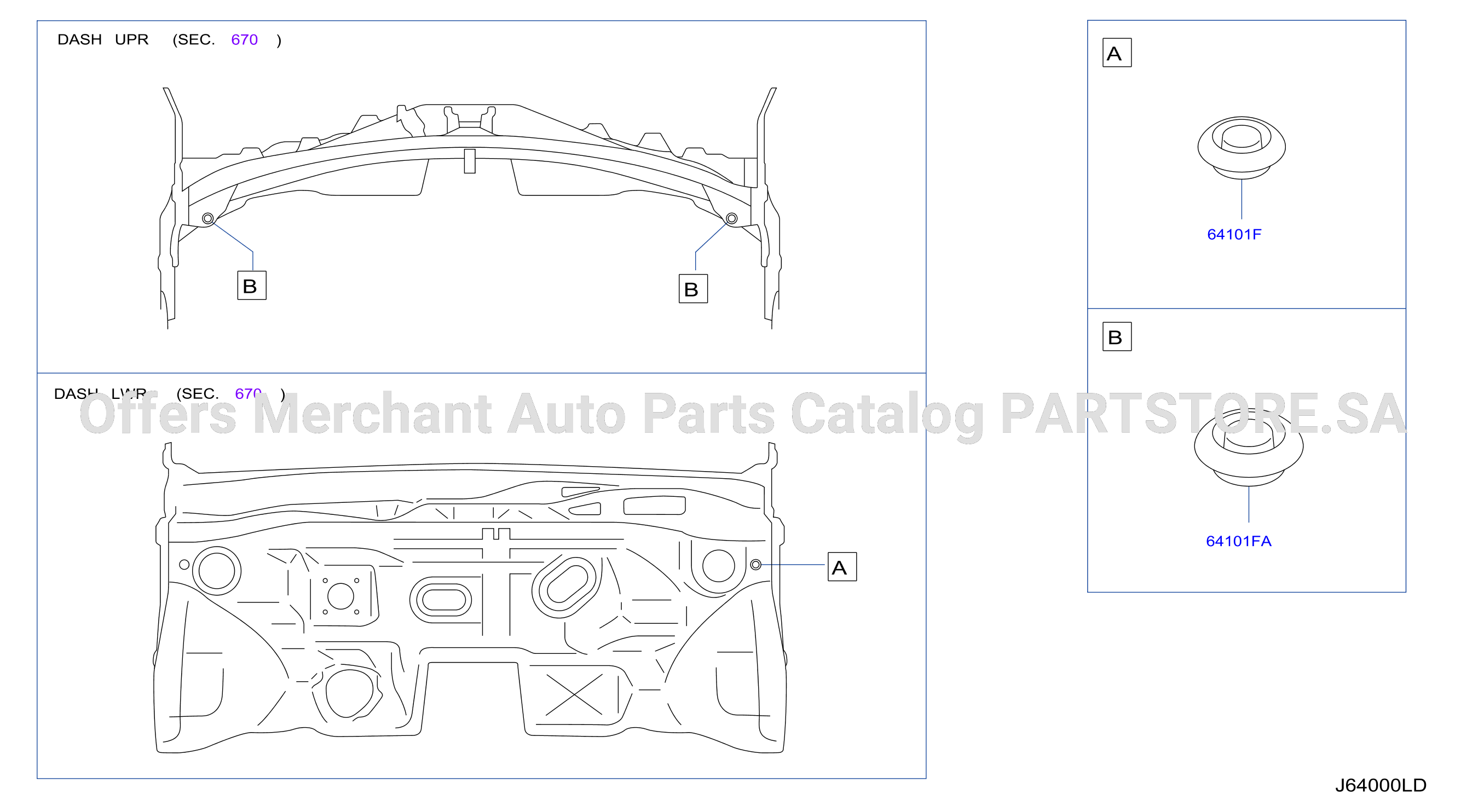Hood Ledge Fitting Plug