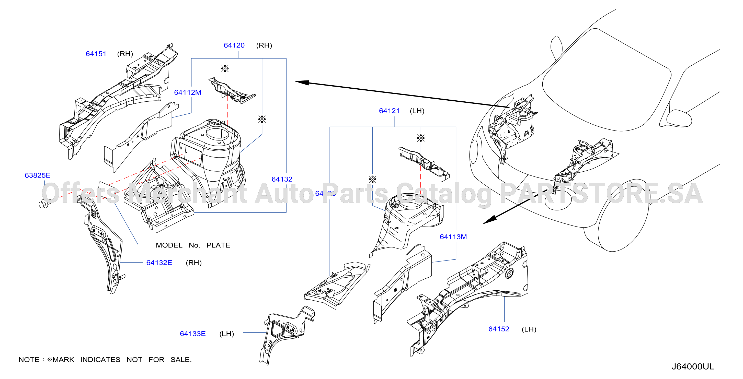 Hood Ledge Fitting Panel