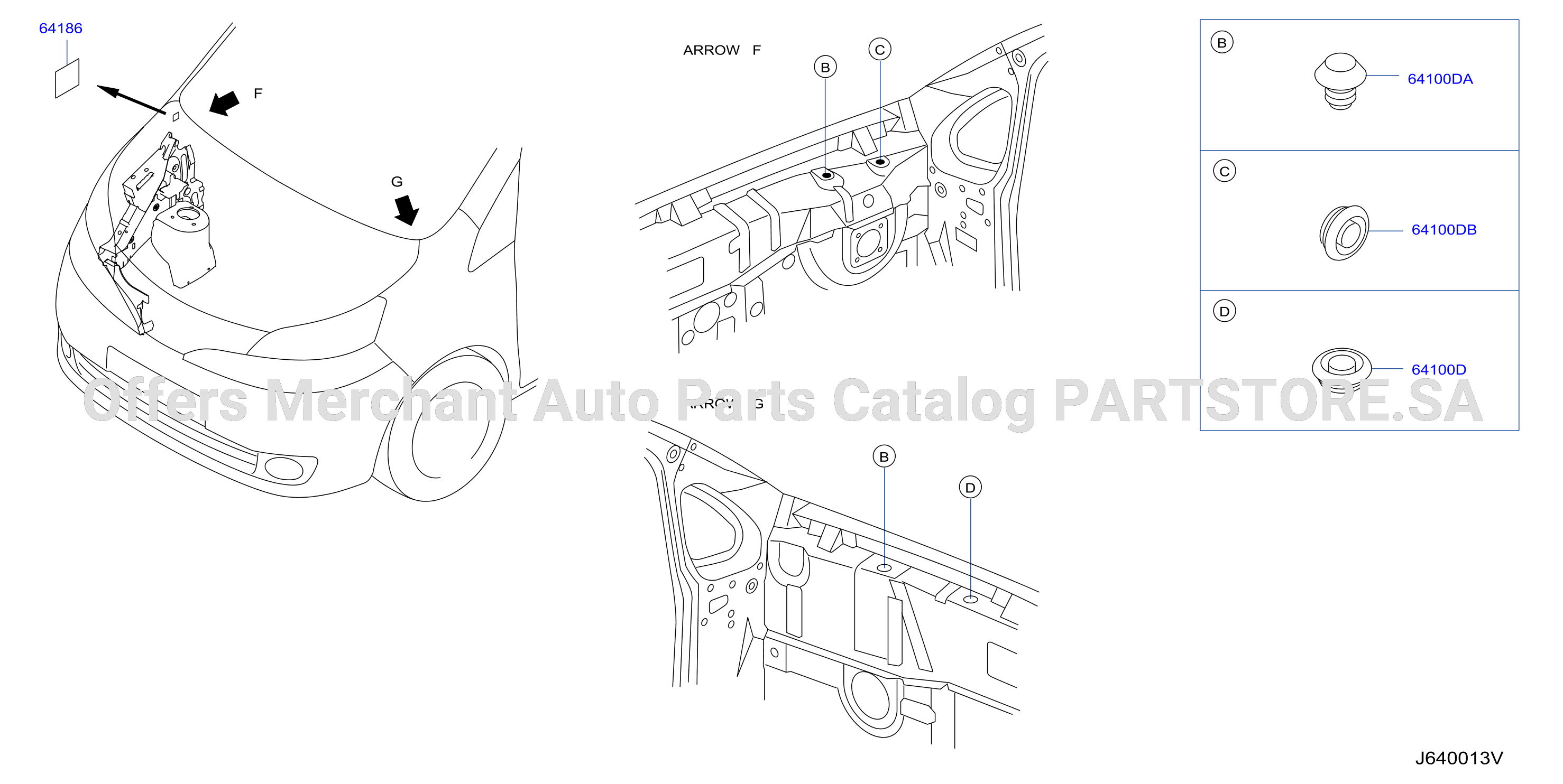 Hood Ledge Fitting Plug