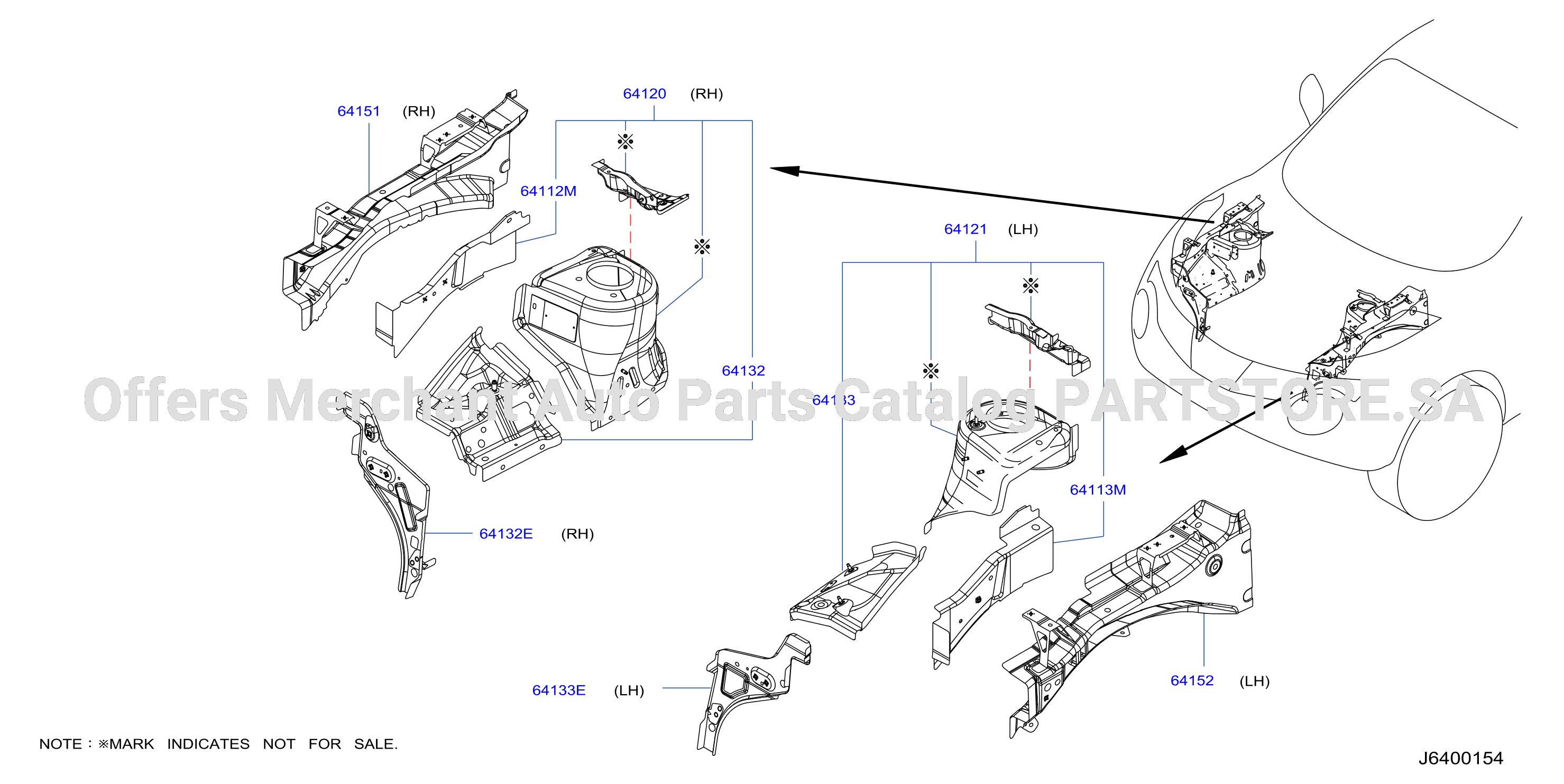 Hood Ledge Fitting Panel