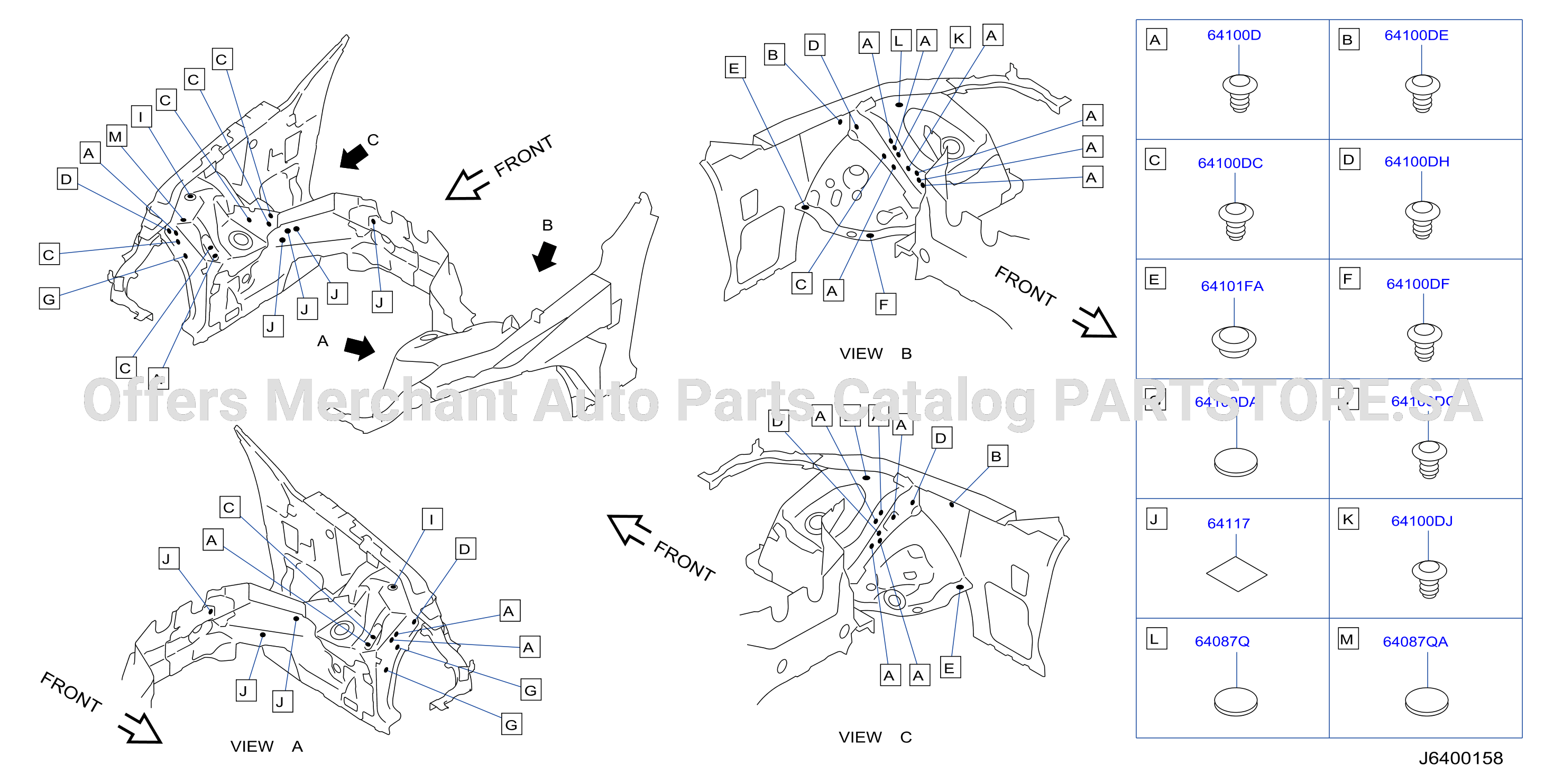 Hood Ledge Fitting Plug