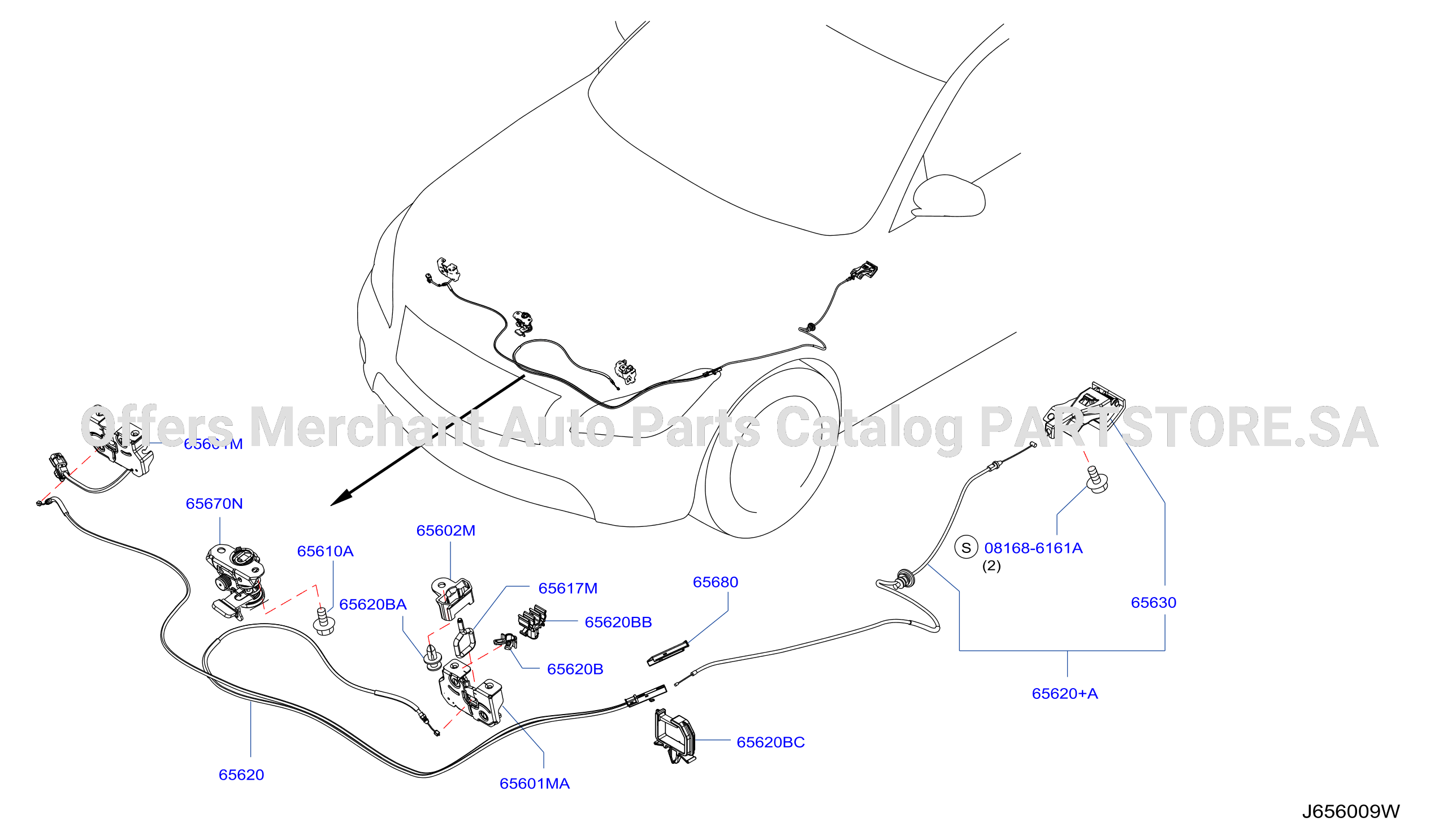 Hood Lock Control