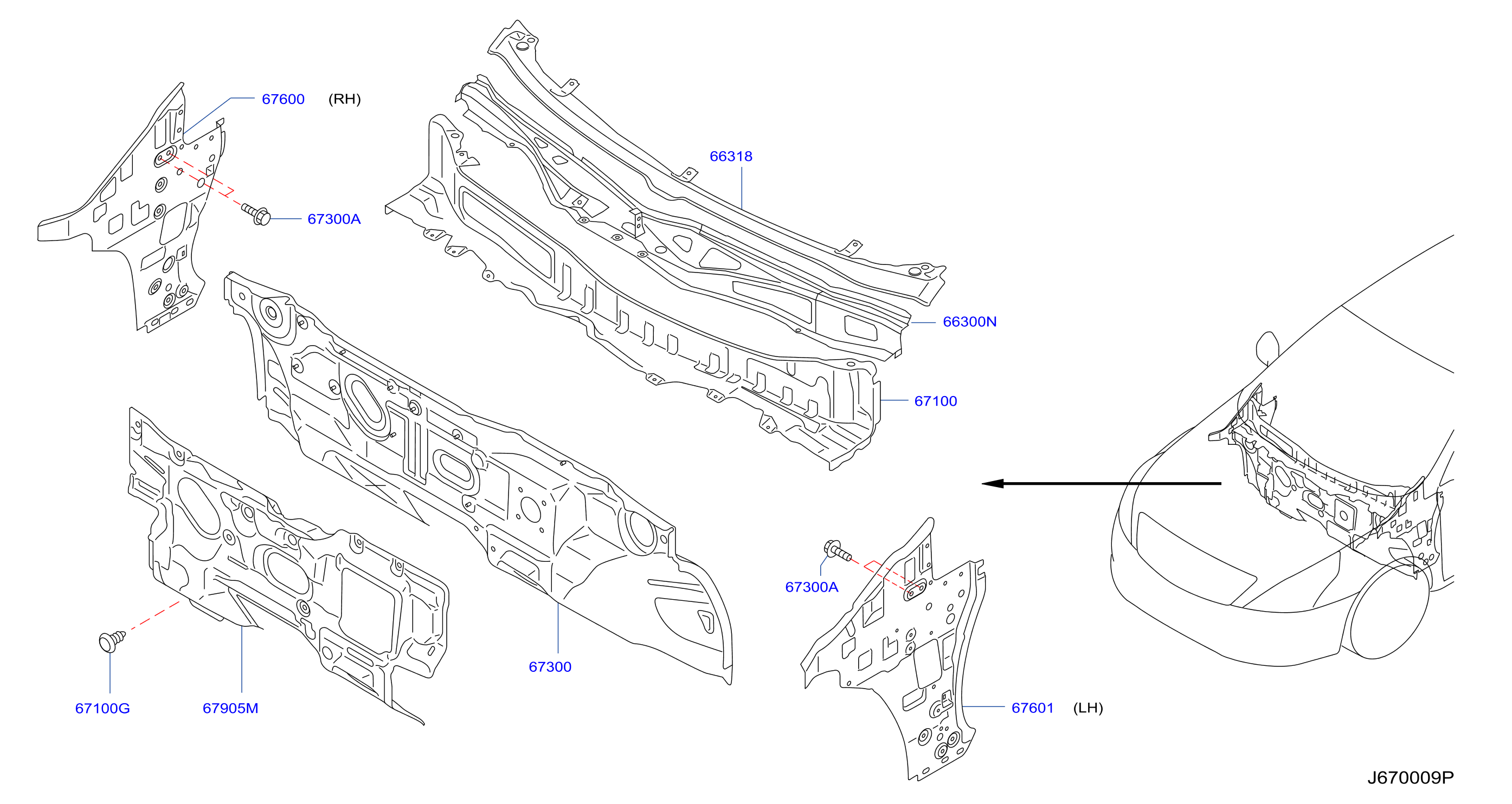 Dash Panel Fitting