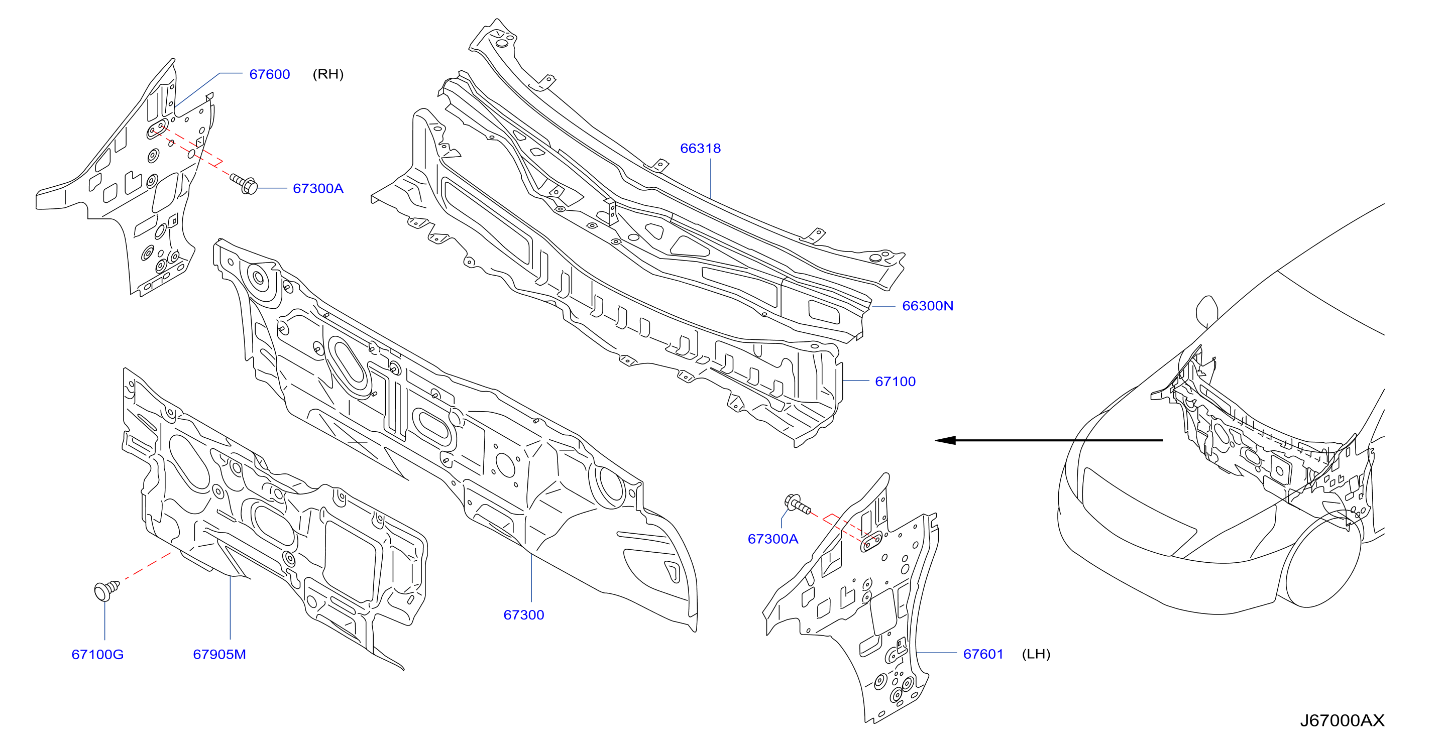 Dash Panel Fitting
