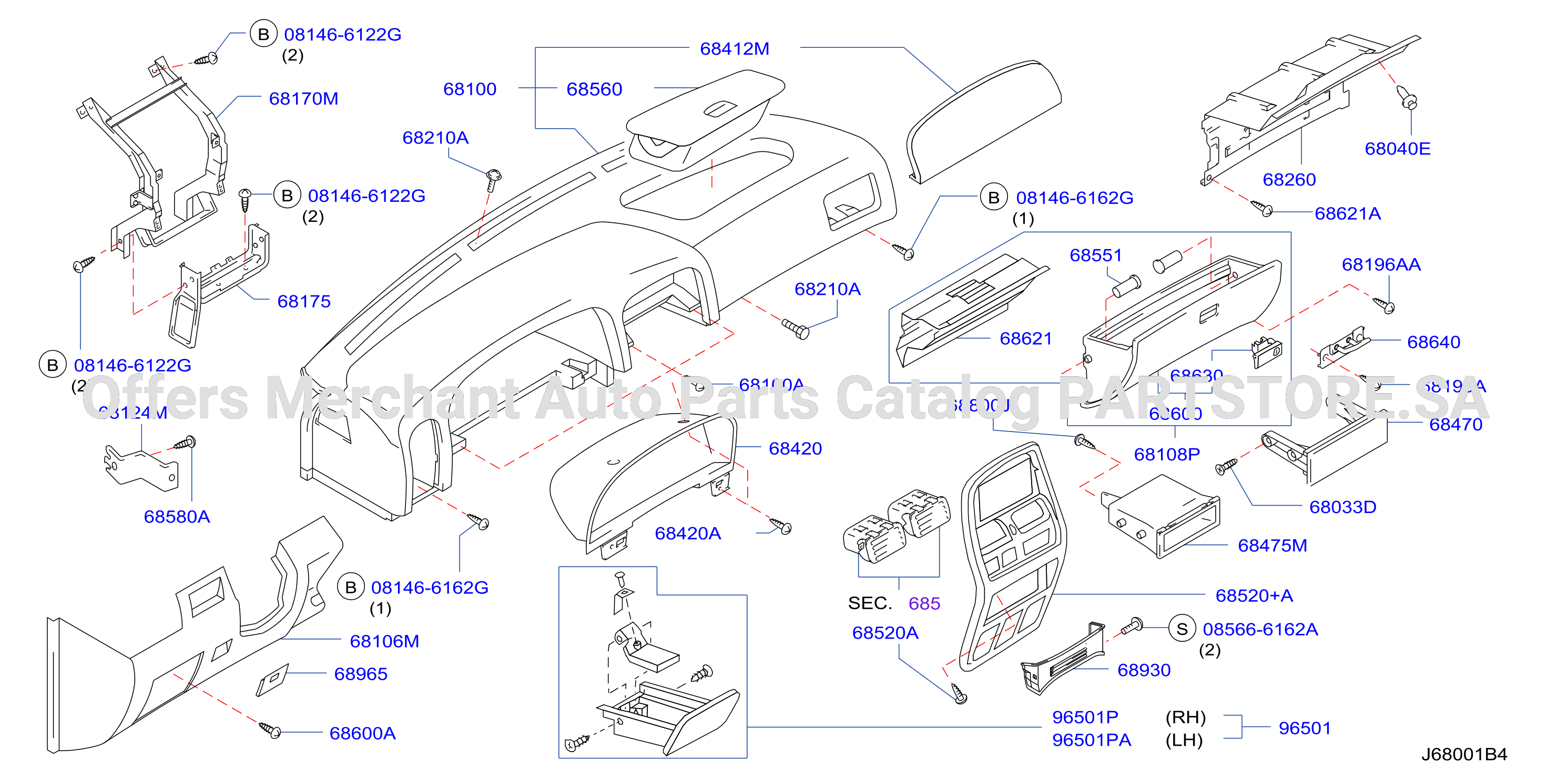 Instrument Panel Pad Cluster Lid
