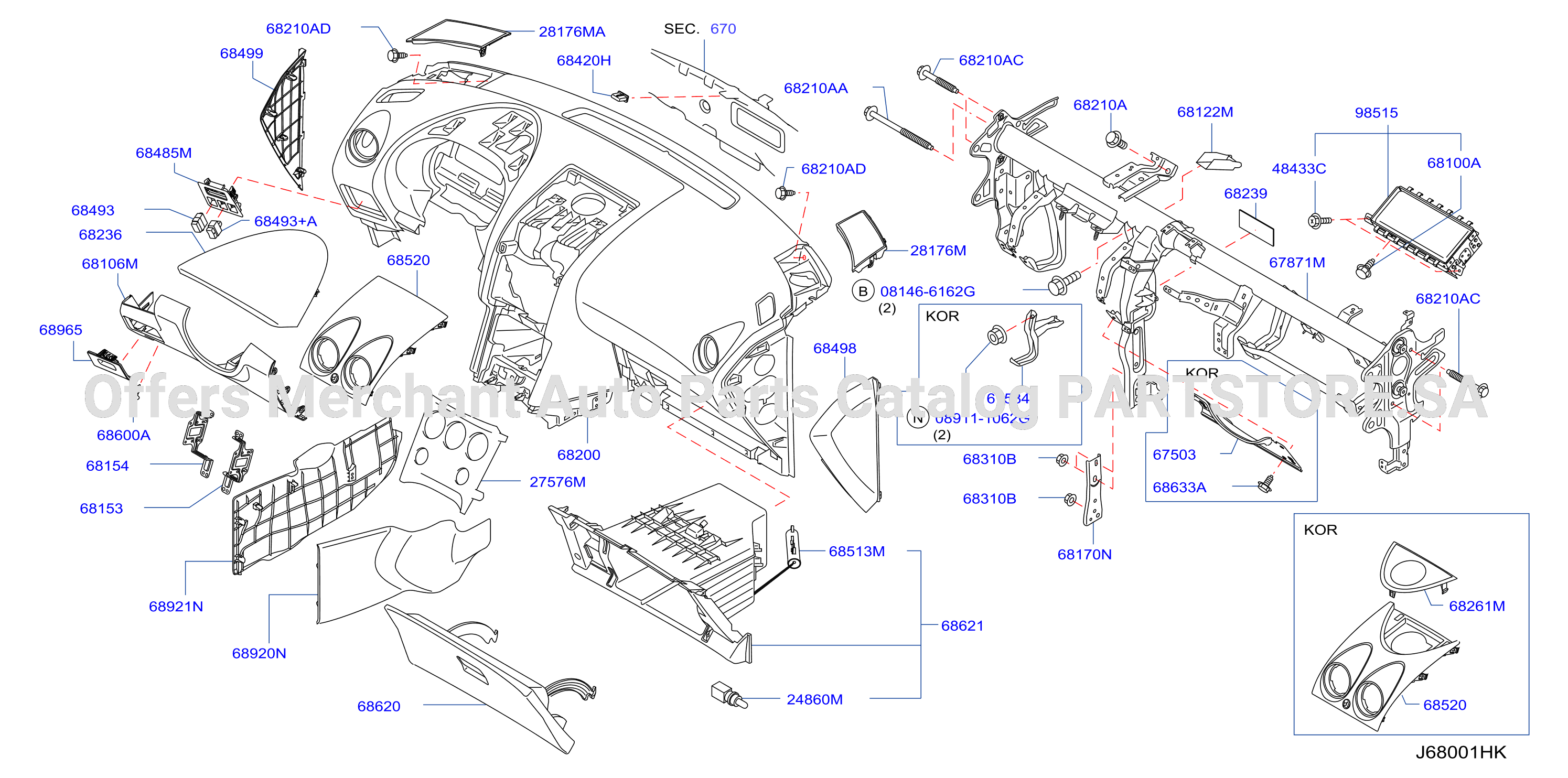 Instrument Panel Pad Cluster Lid Inst Fitting Pad Cluster Lid