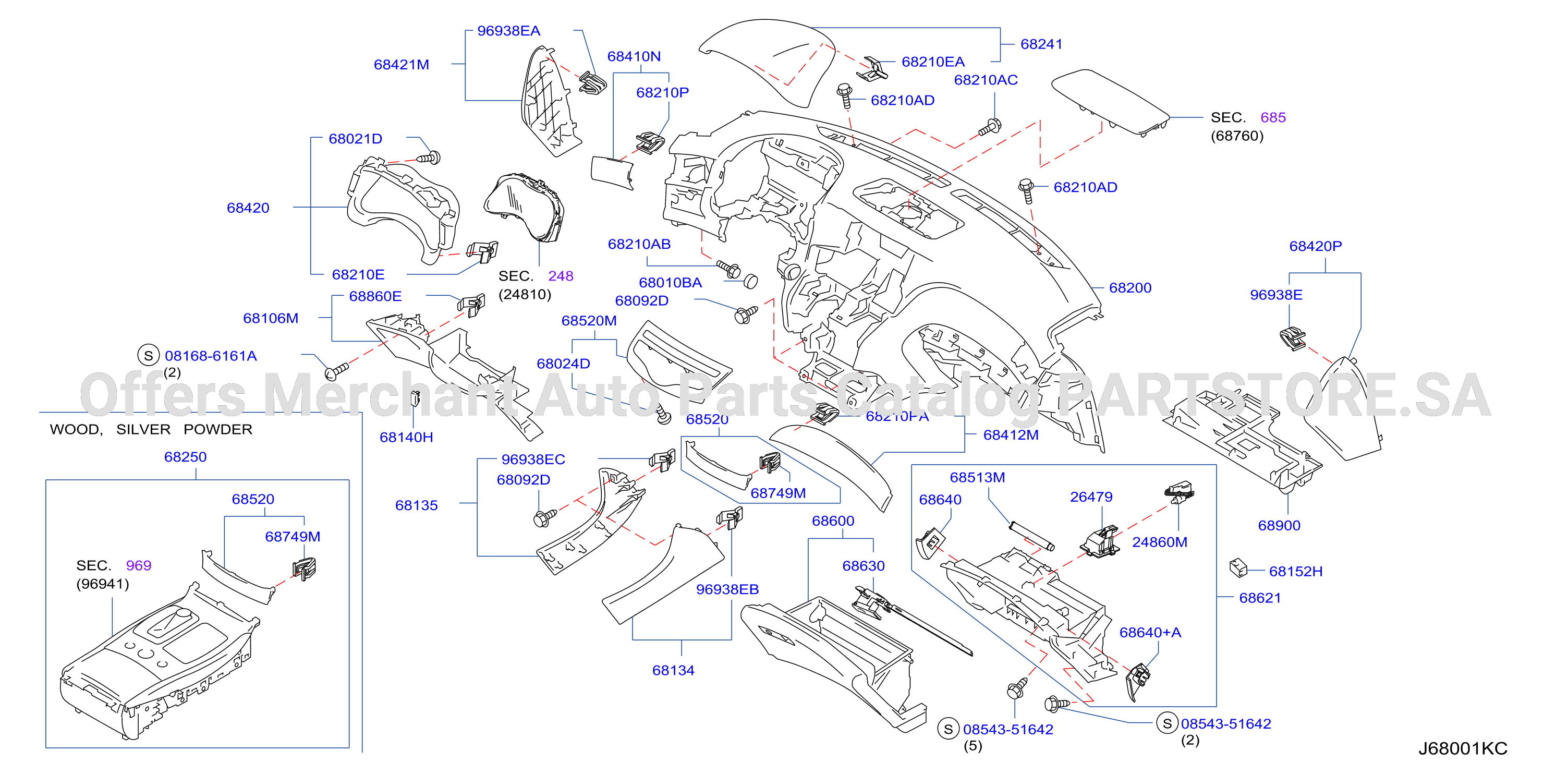 Instrument Panel Pad Cluster Lid Inst Pad Cluster Lid