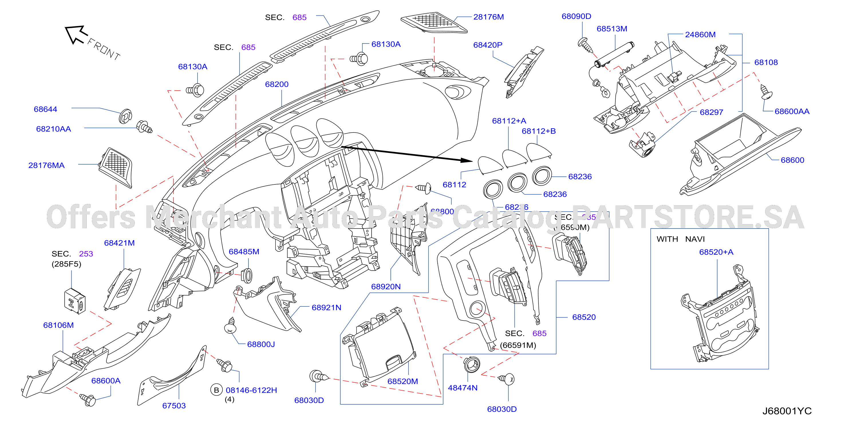 Instrument Panel Pad Cluster Lid Inst Pad Cluster Lid Wo Navi2