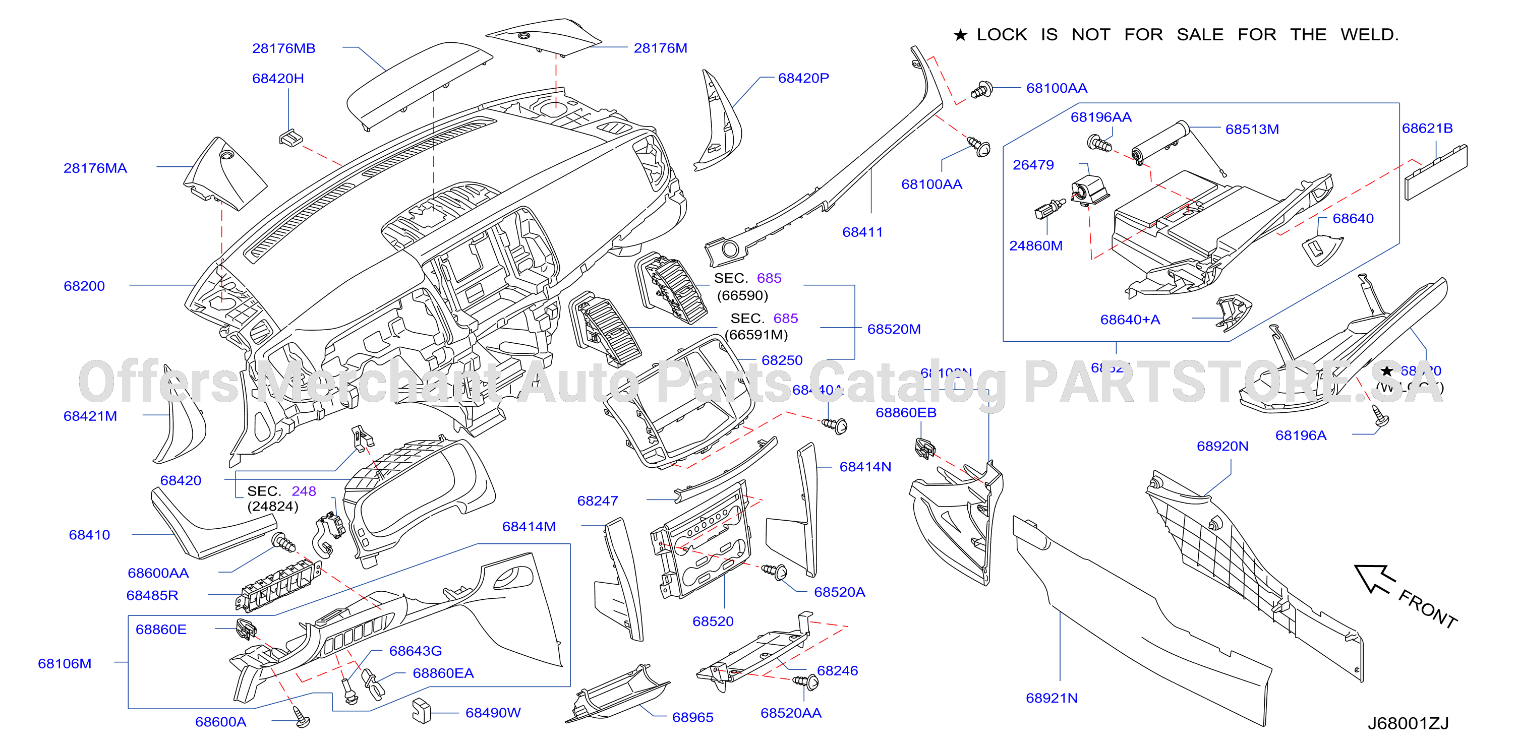 Instrument Panel Pad Cluster Lid Inst Pad Cluster Lid