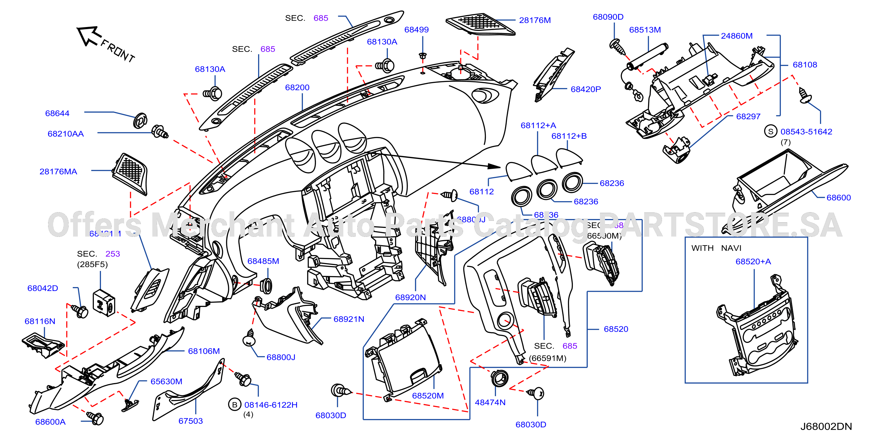 Instrument Panel Pad Cluster Lid Inst Pad Cluster Lid Wo Navi2
