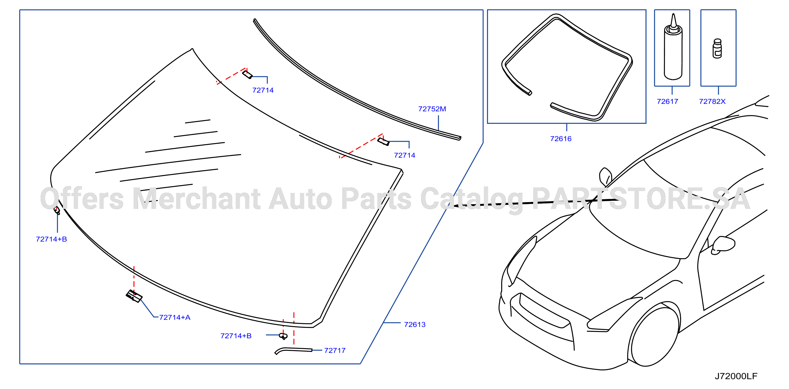 Front Windshield Track Nismo