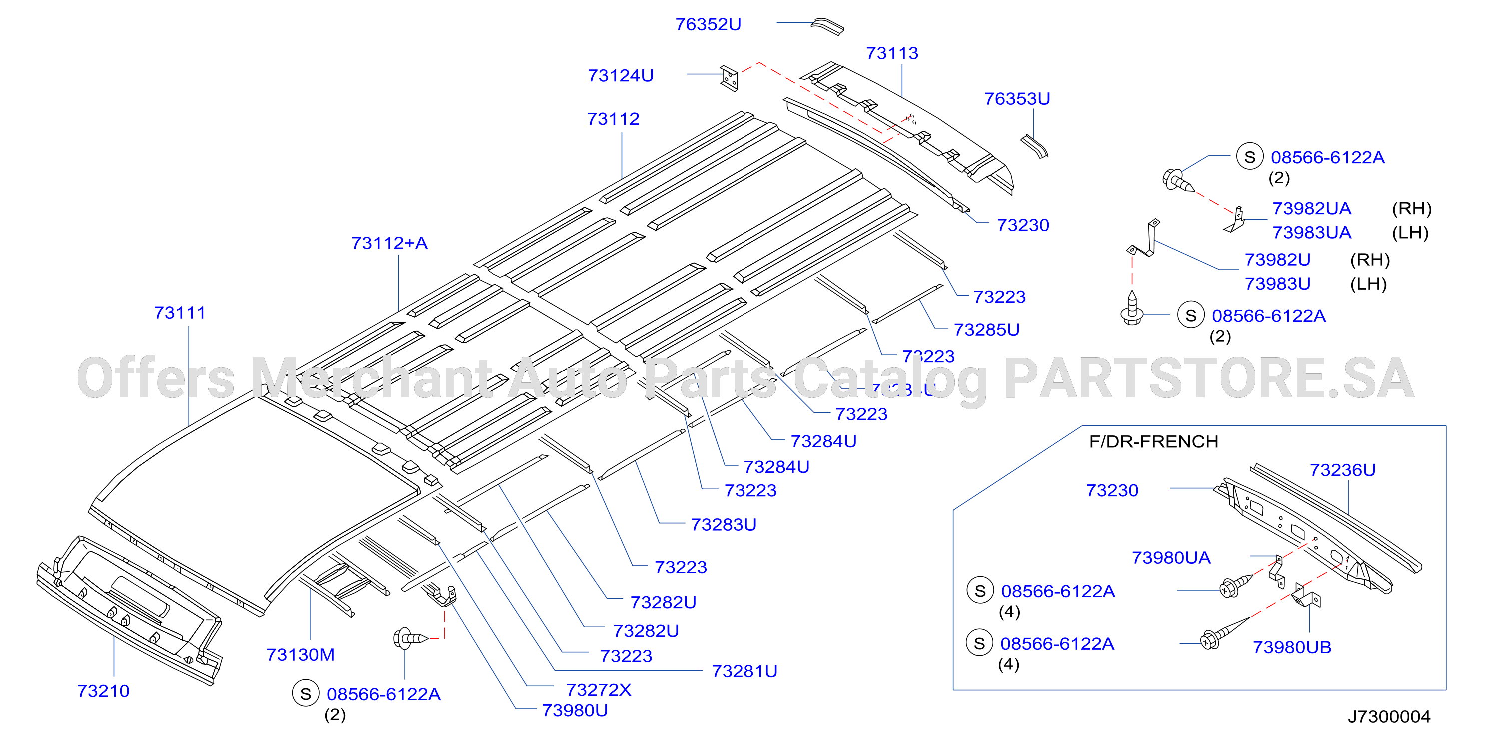 Roof Panel Fitting Roof Panel Parts