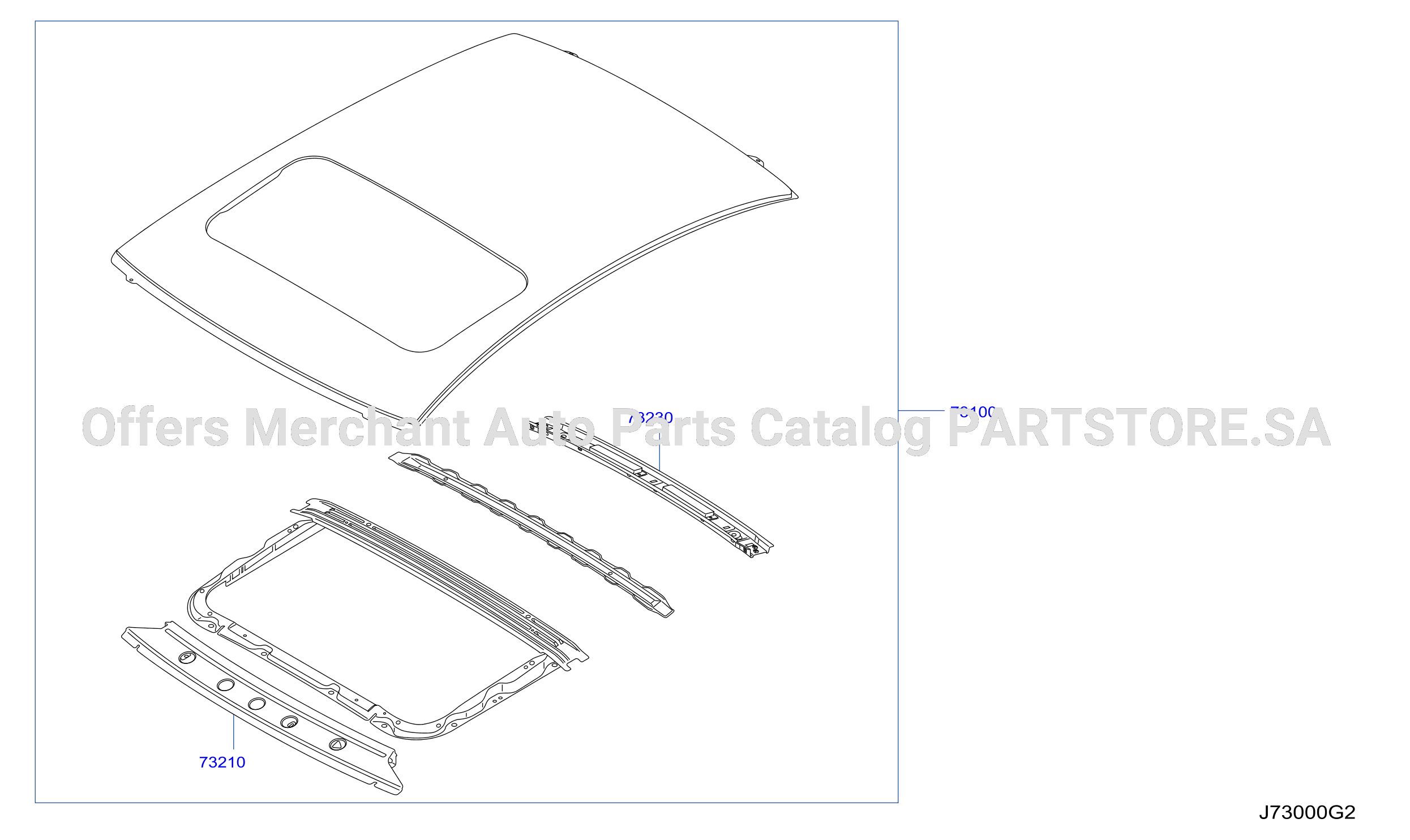 Roof Panel Fitting Sun Roof