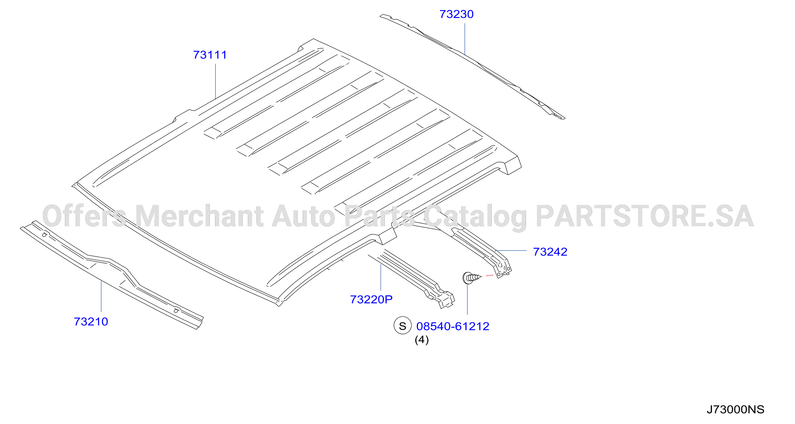 Roof Panel Fitting Double Cab