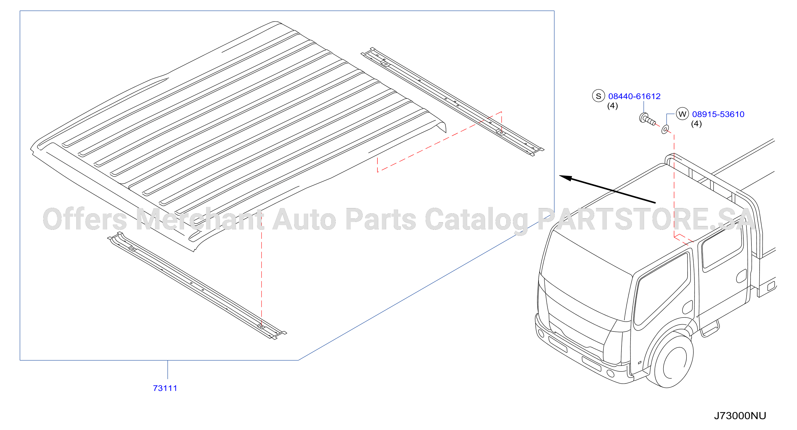 Roof Panel Fitting Std Roof