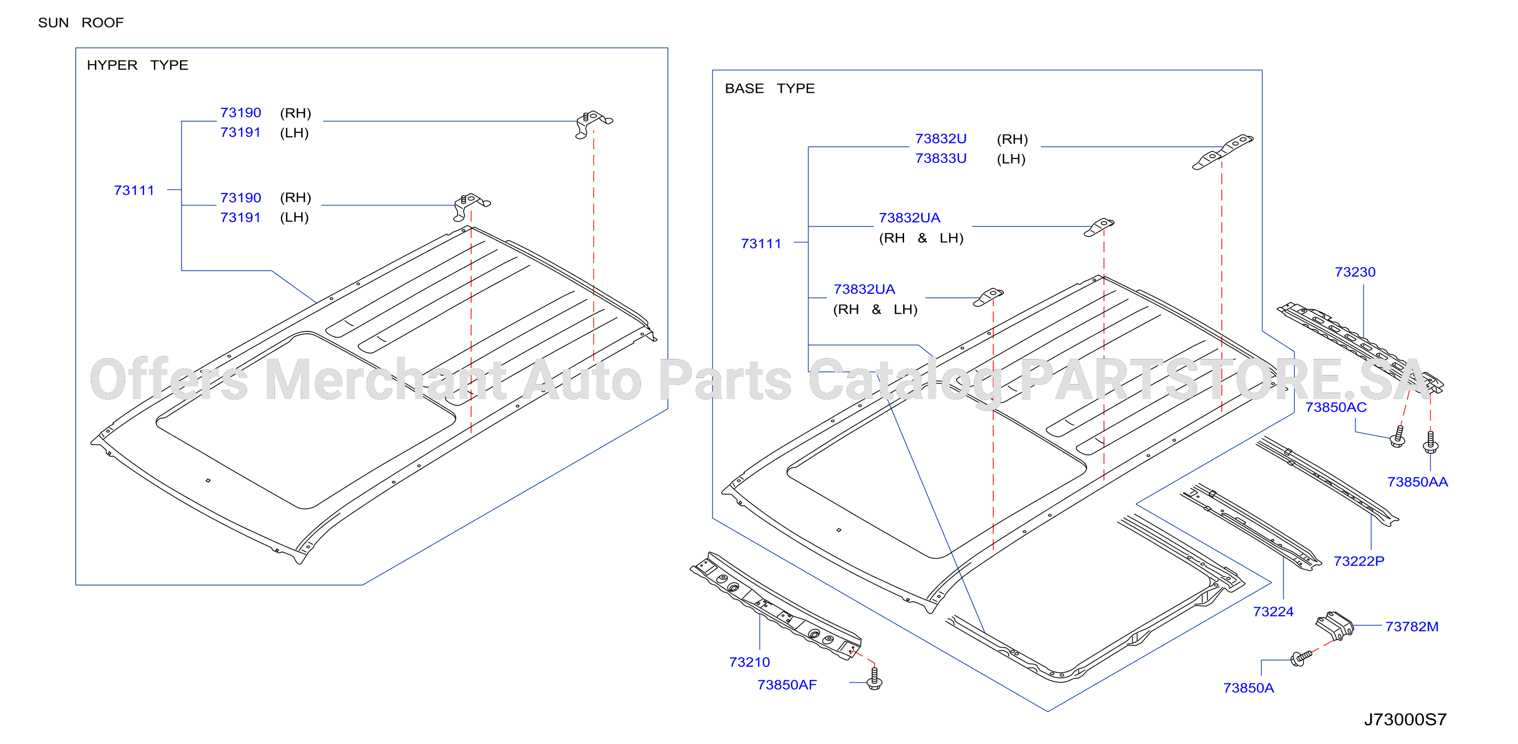 Roof Panel Fitting Sun Roof