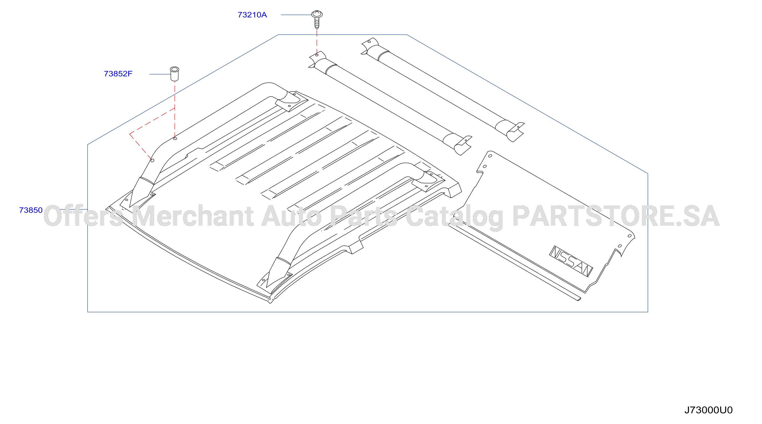 Roof Panel Fitting 5Mg Roof Rack