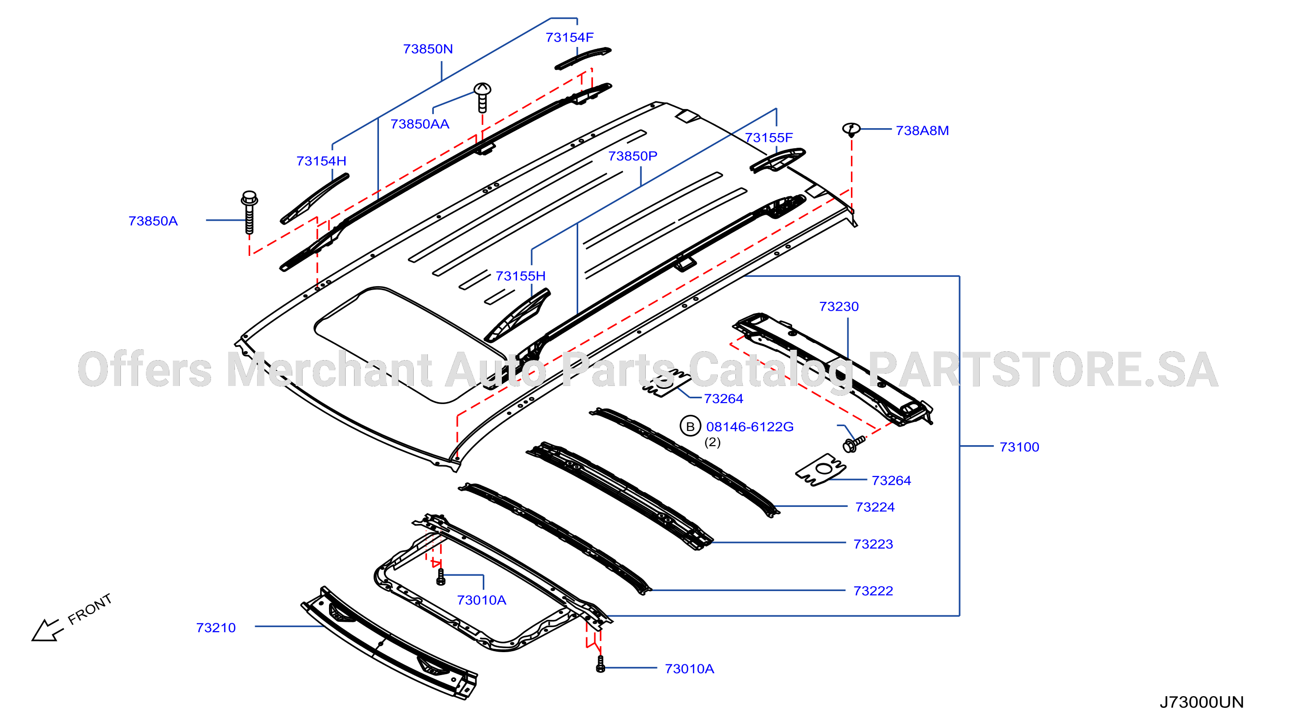 Roof Panel Fitting Sun Roof