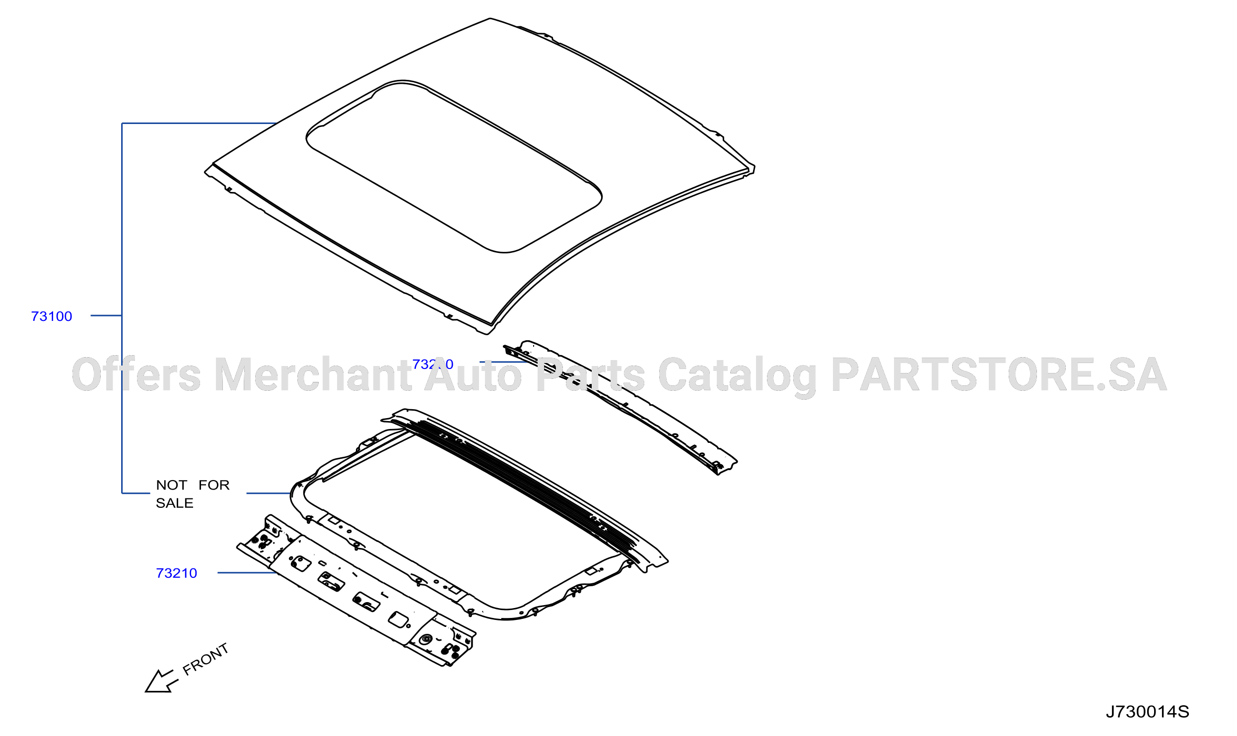 Roof Panel Fitting Sun Roof