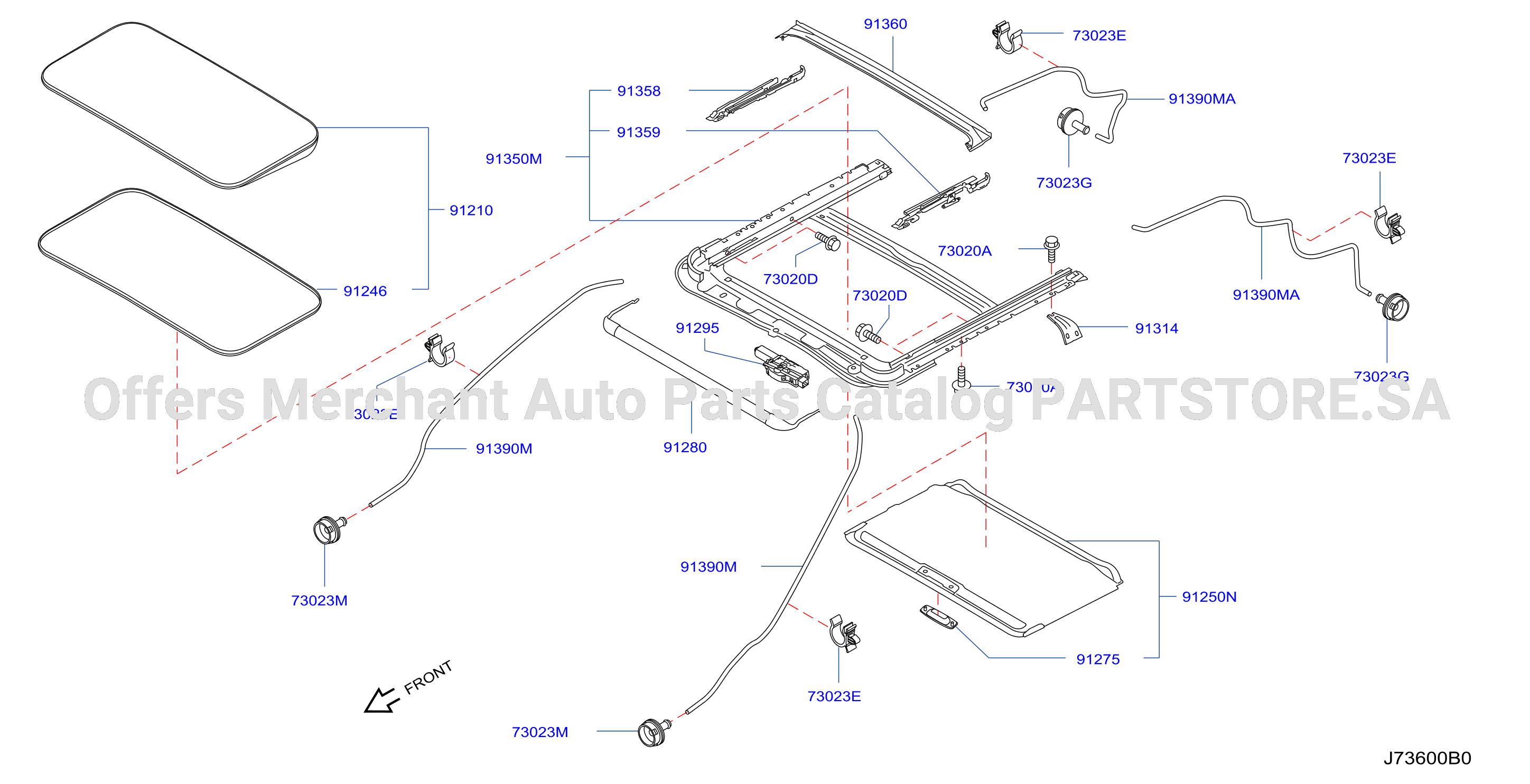Sun Roof Parts
