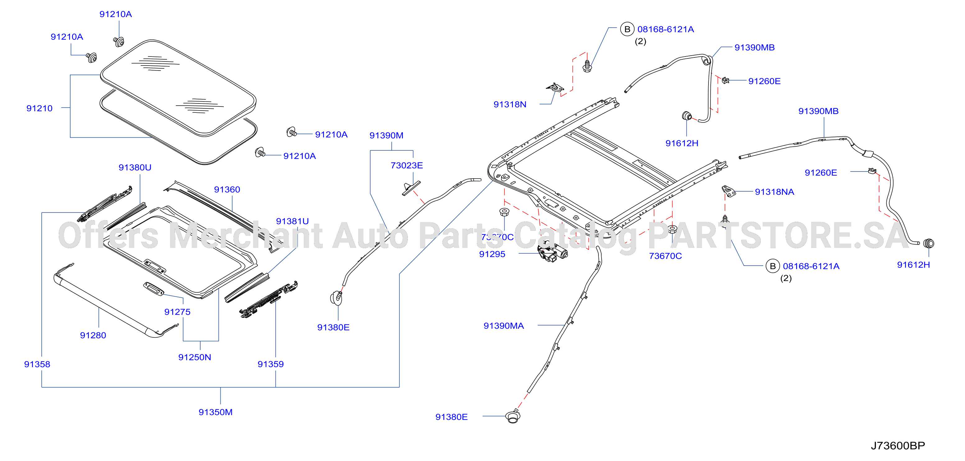 Sun Roof Parts