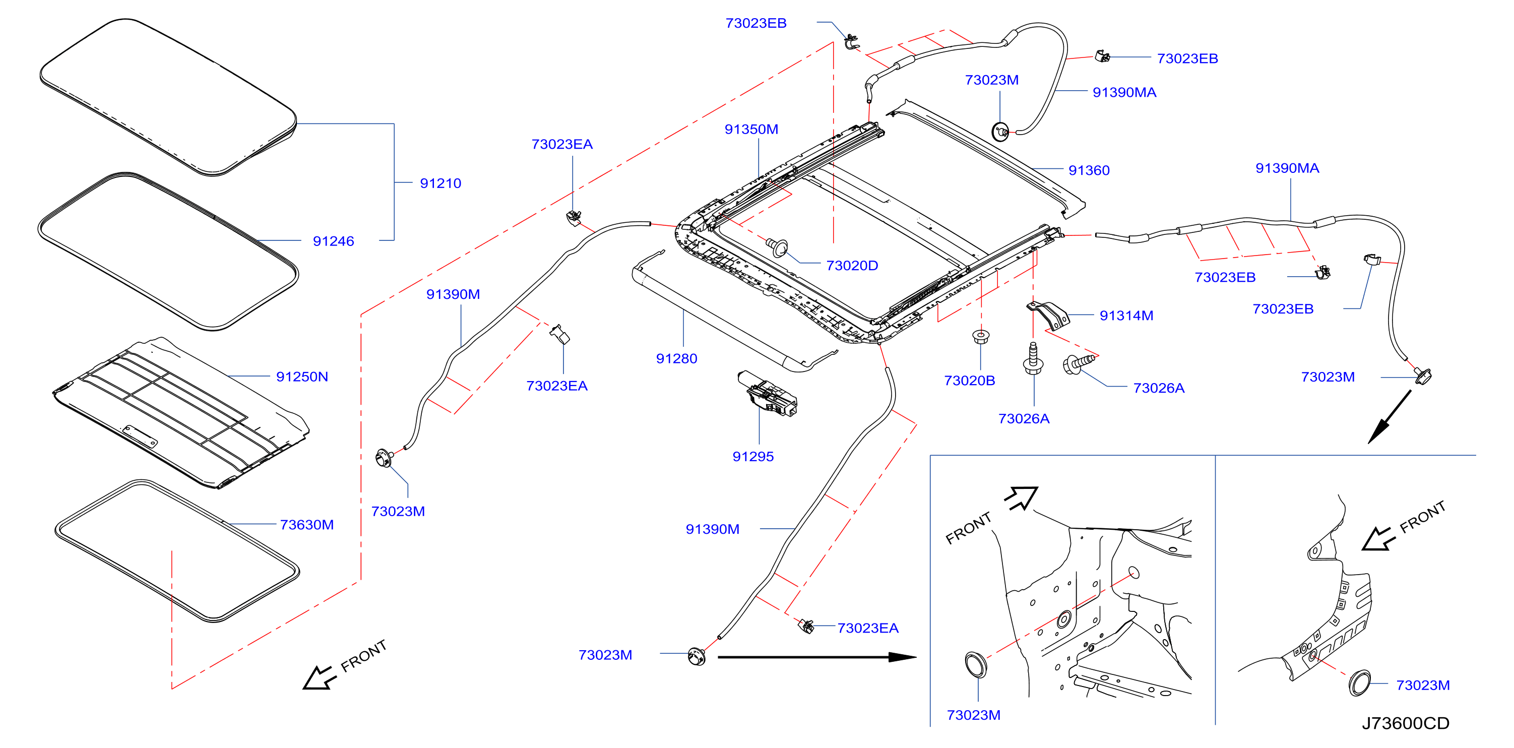 Sun Roof Parts