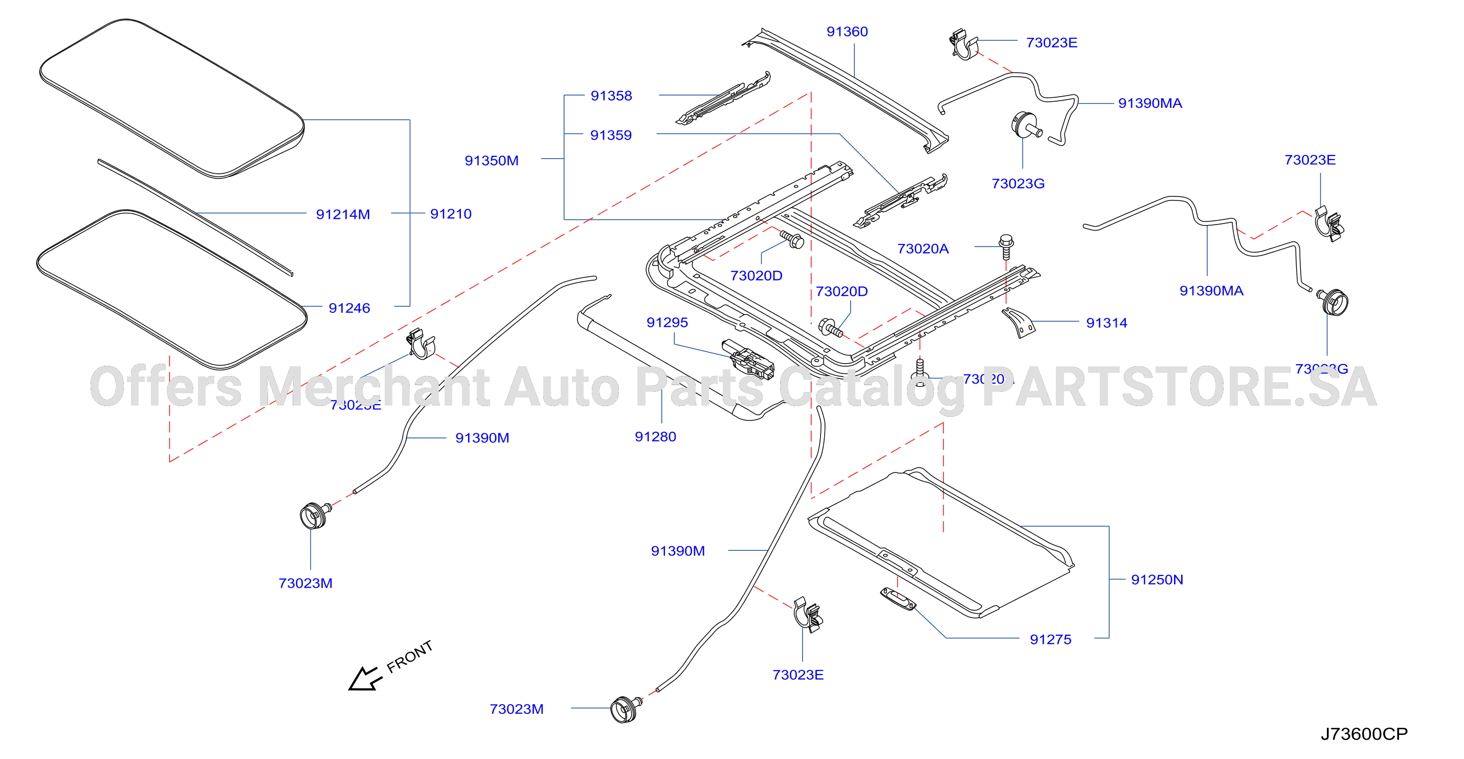 Sun Roof Parts