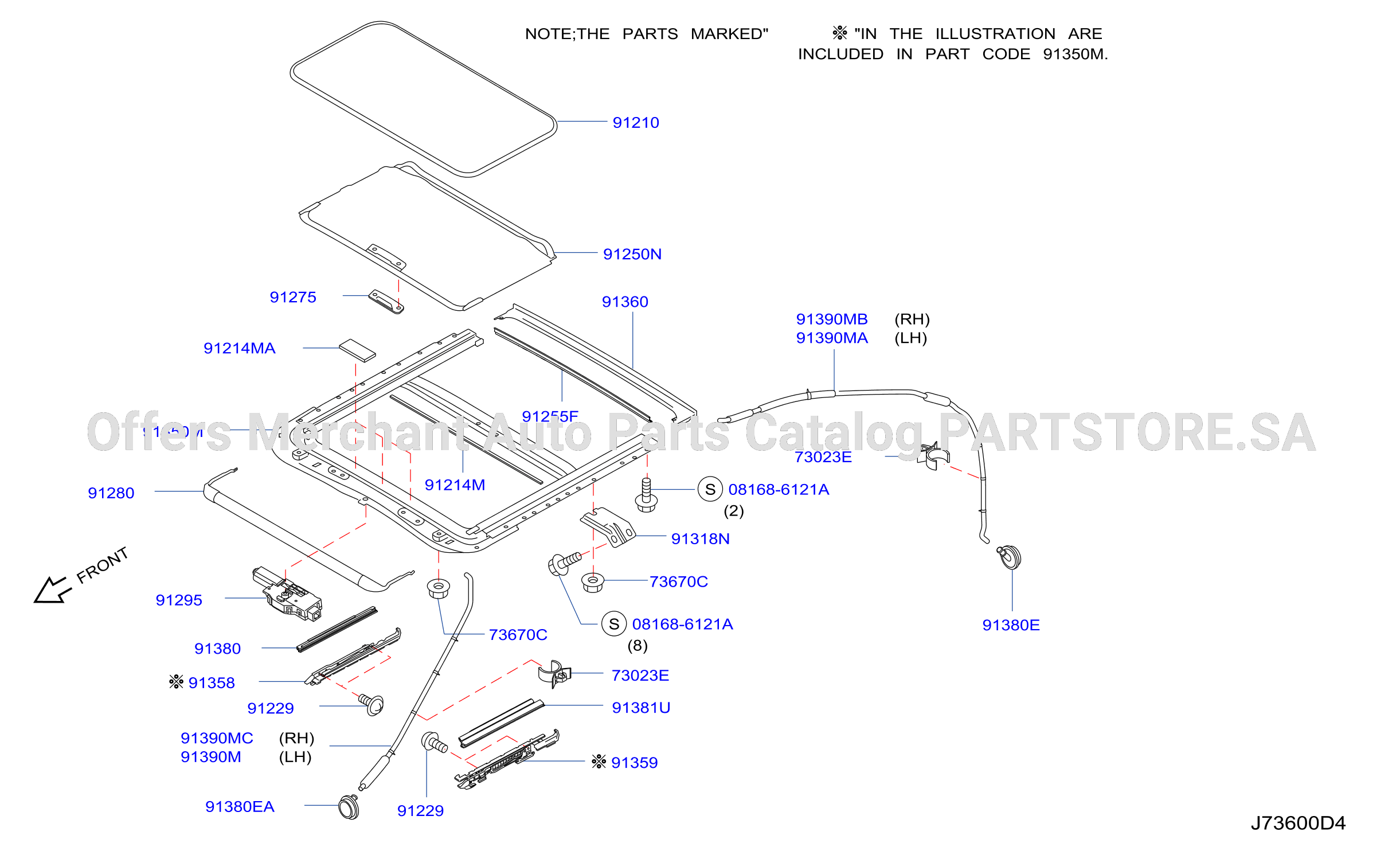 Sun Roof Parts