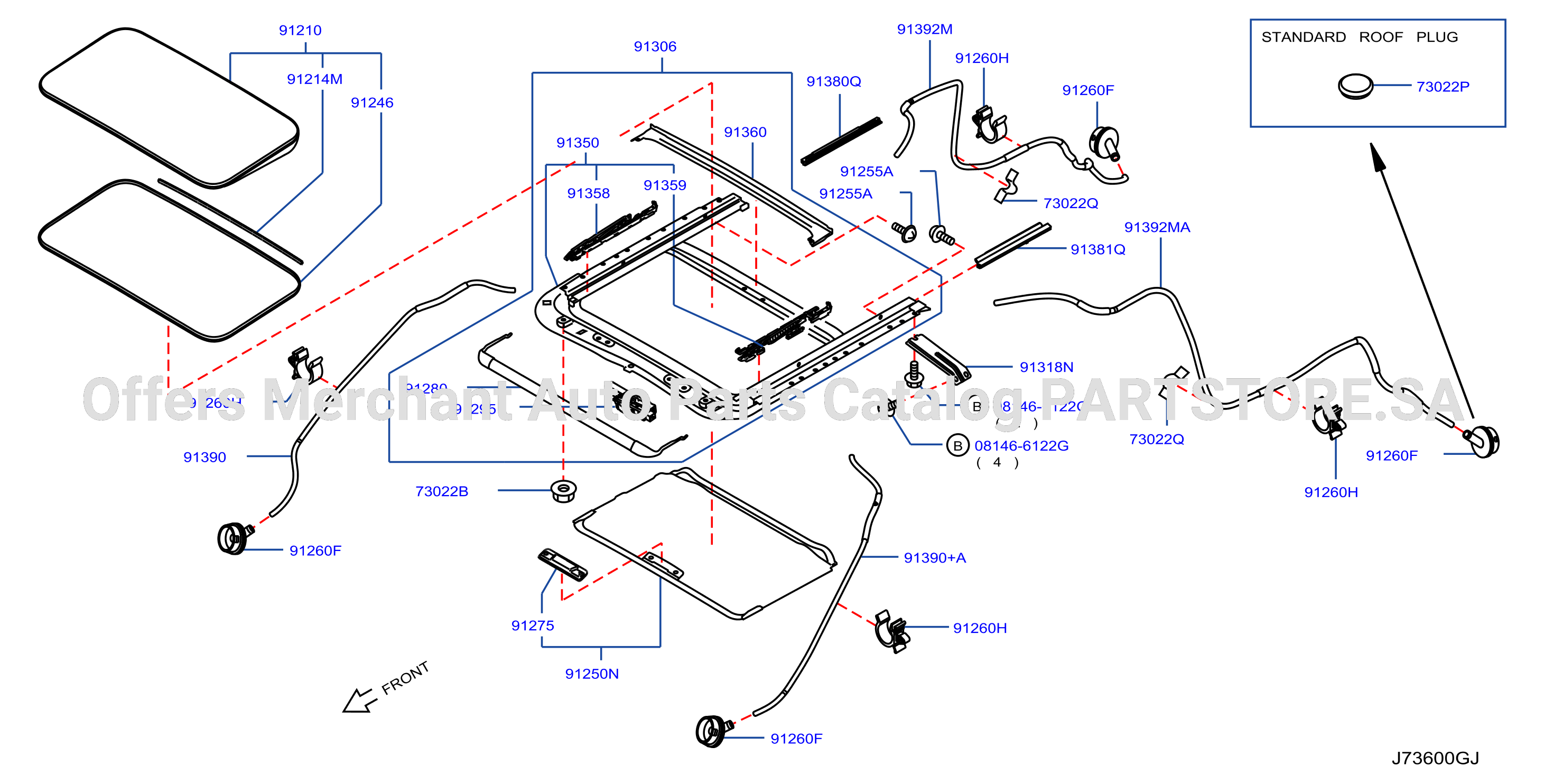 Sun Roof Parts