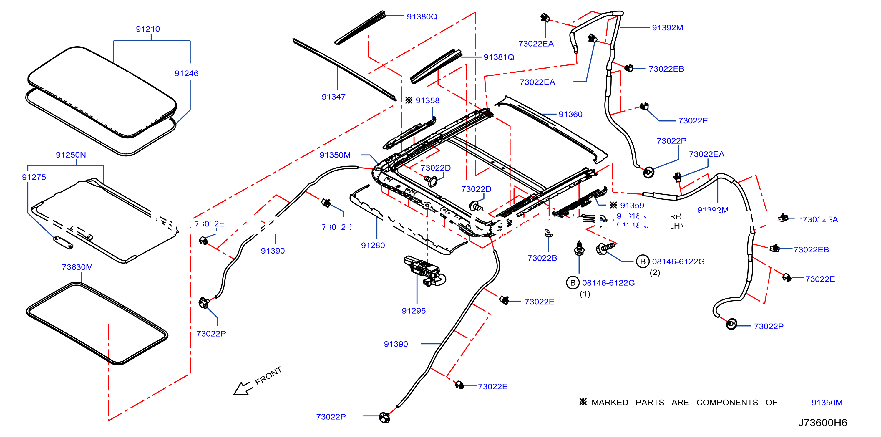 Sun Roof Parts