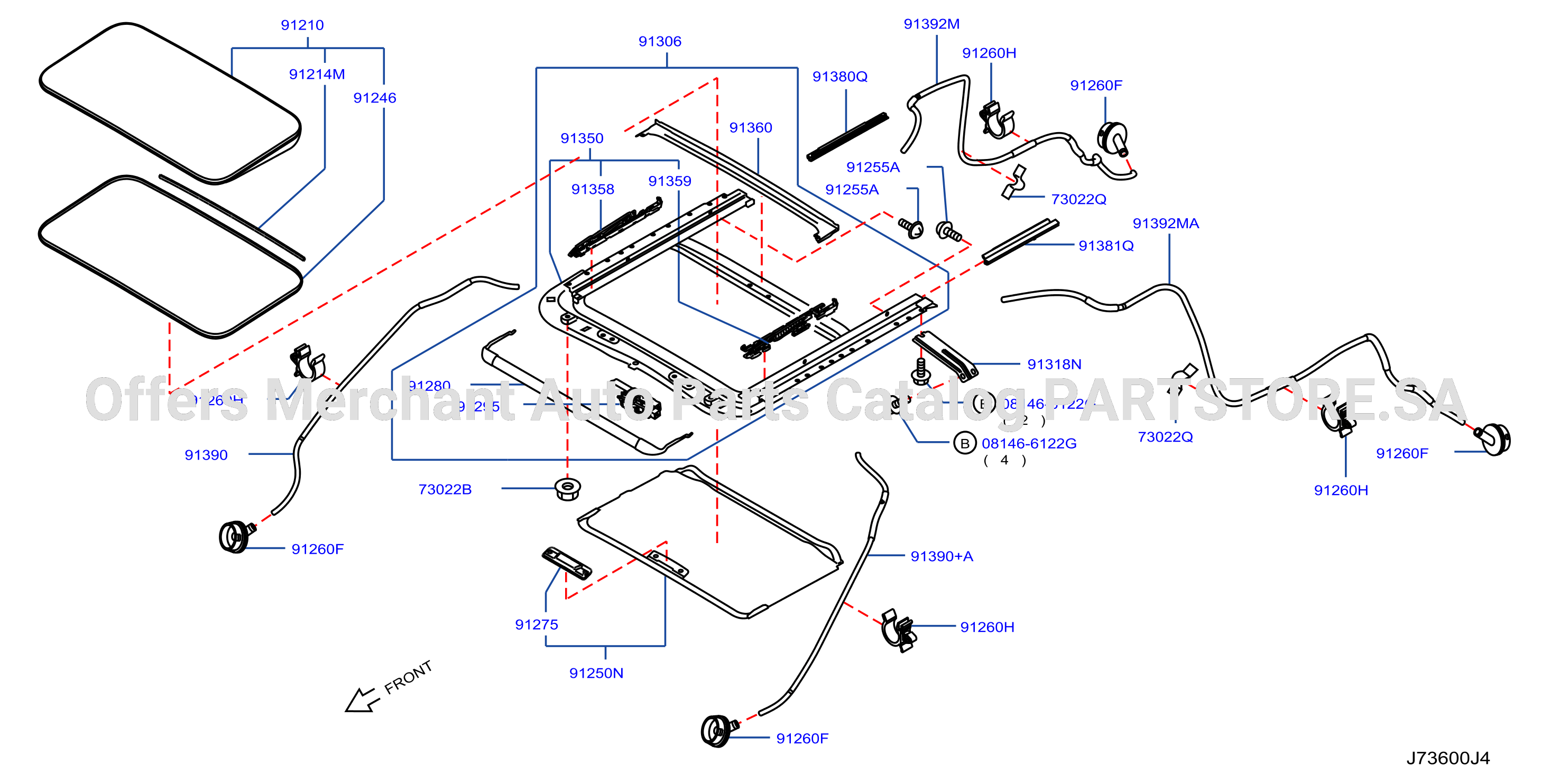 Sun Roof Parts