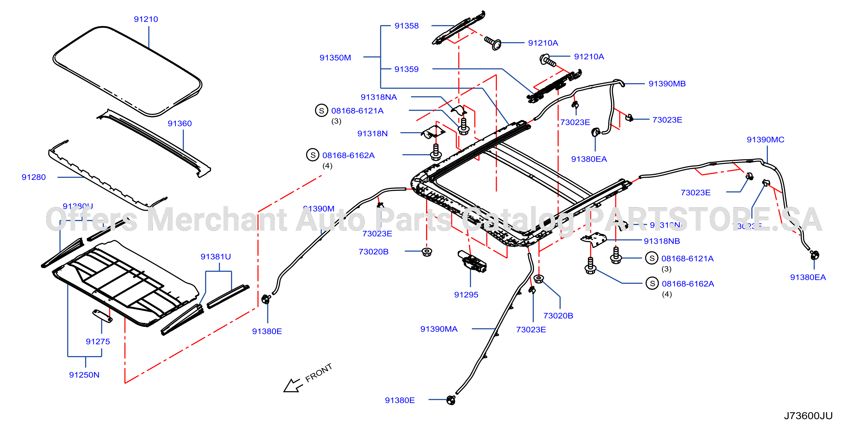 Sun Roof Parts