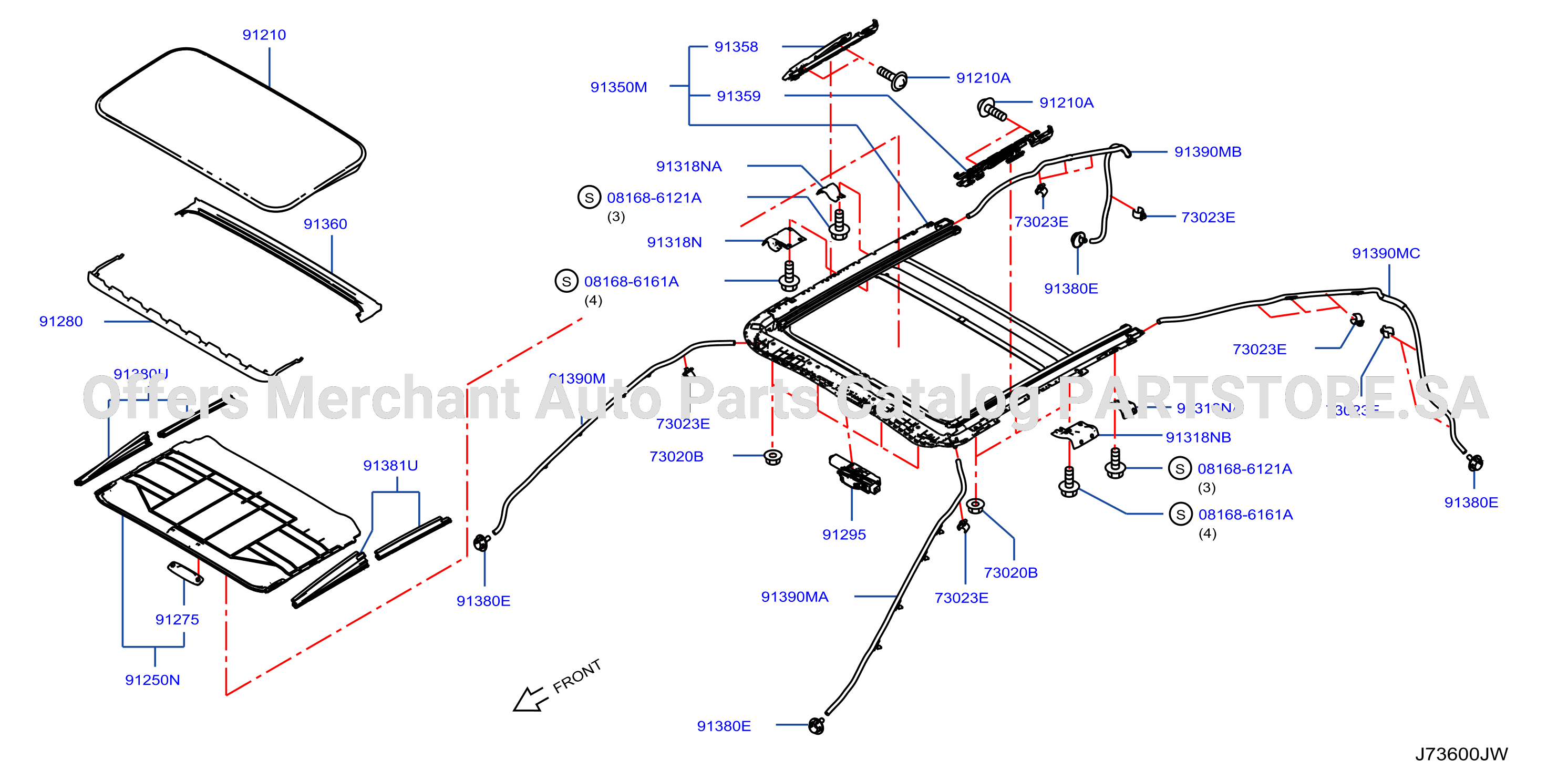 Sun Roof Parts