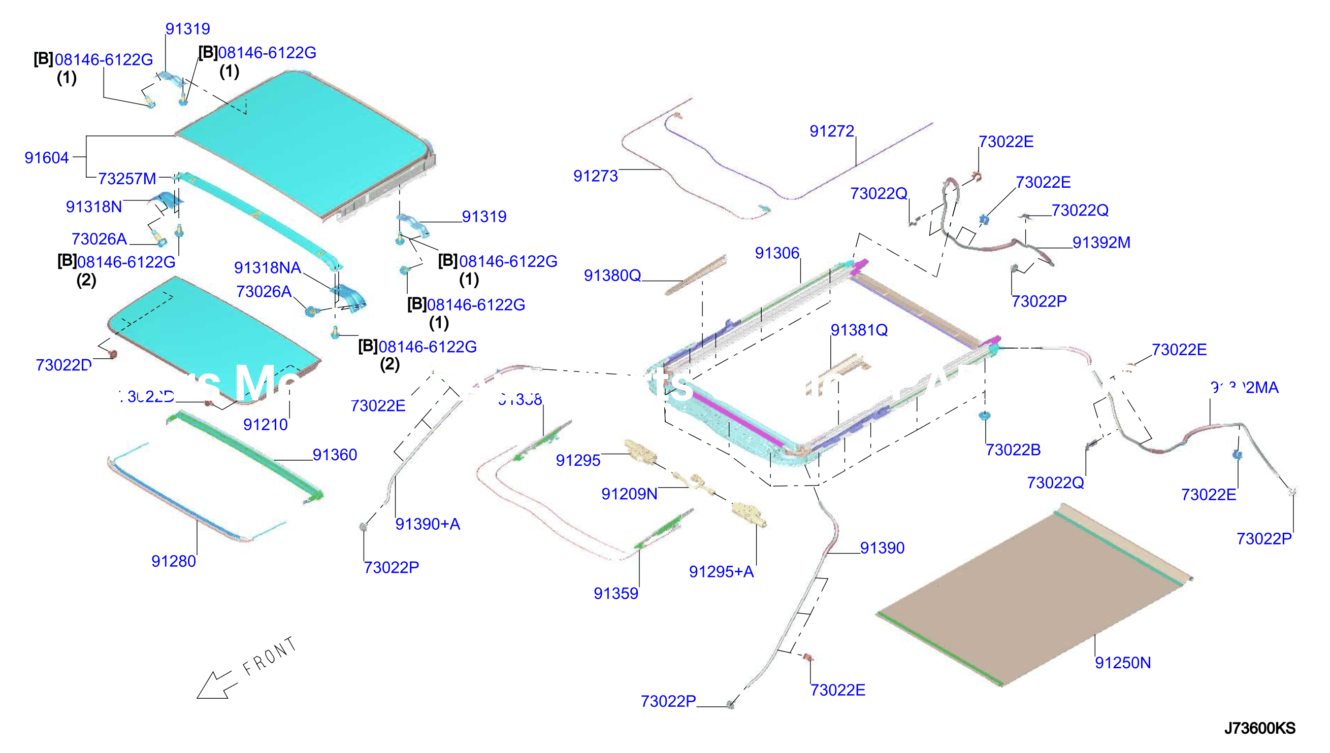 Sun Roof Parts