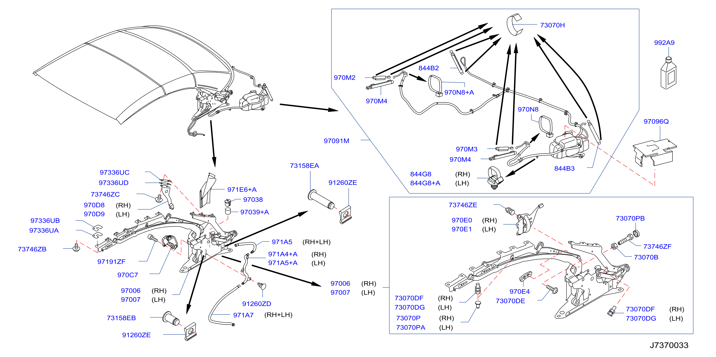 Open Roof Parts Fix Parts