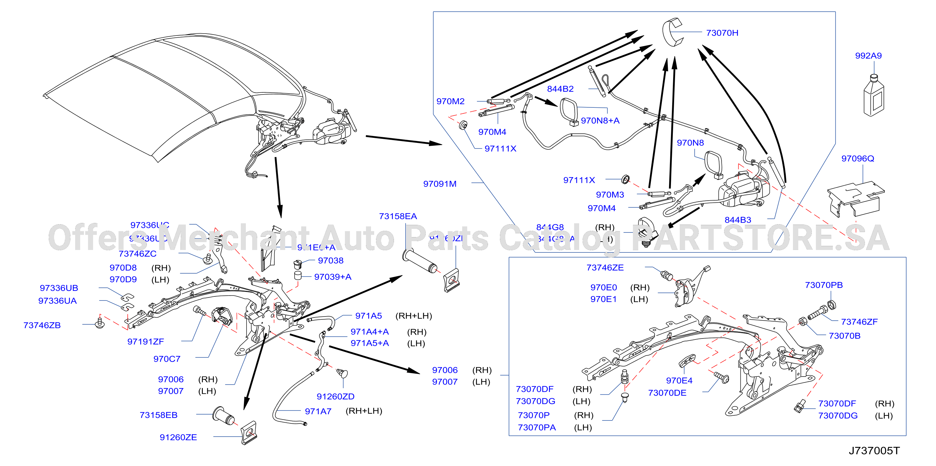 Open Roof Parts Fix Parts