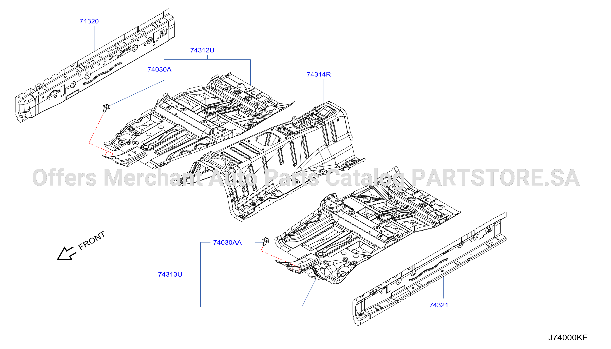 Floor Panel R S