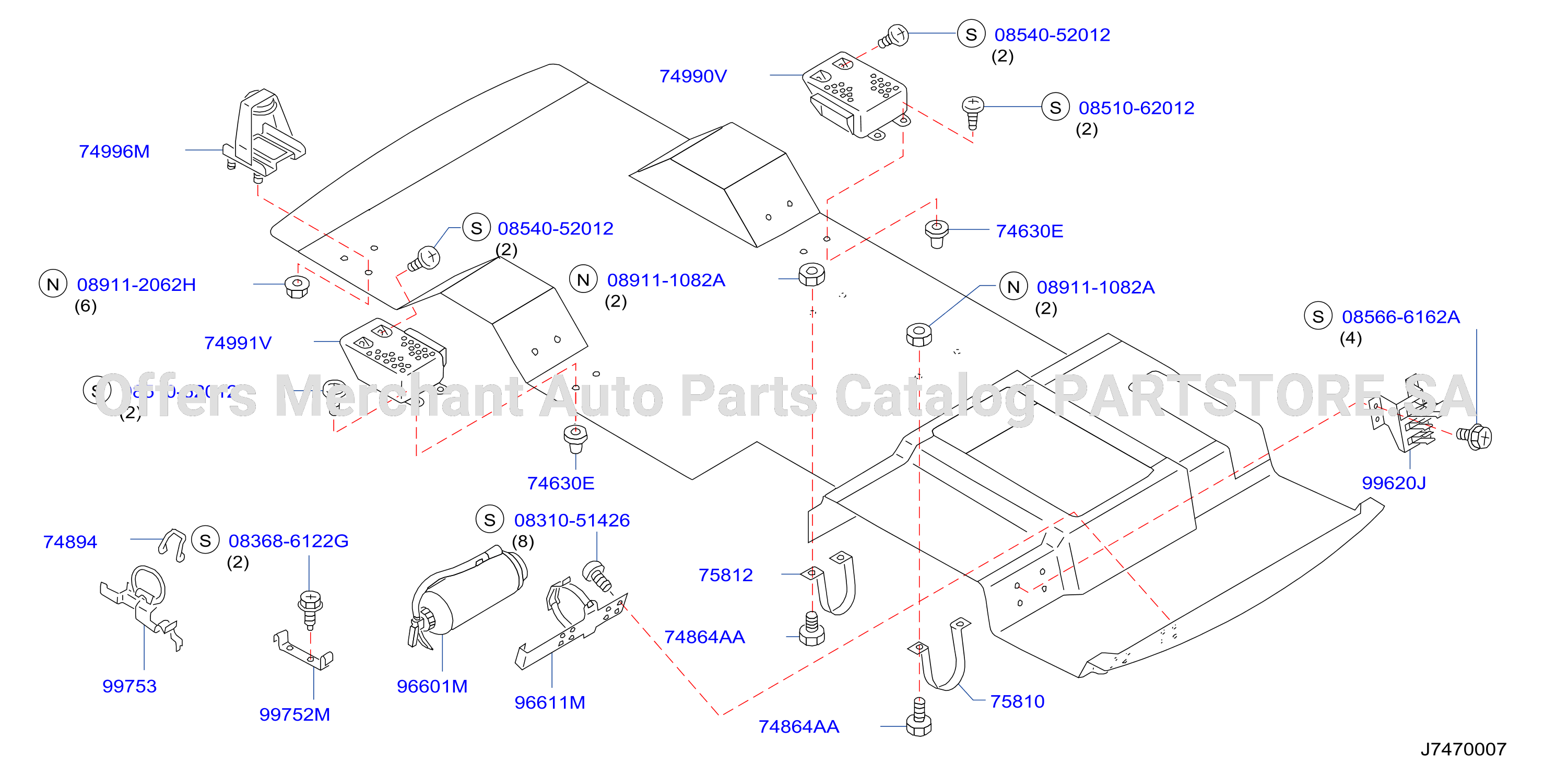 Floor Fitting Lower Parts