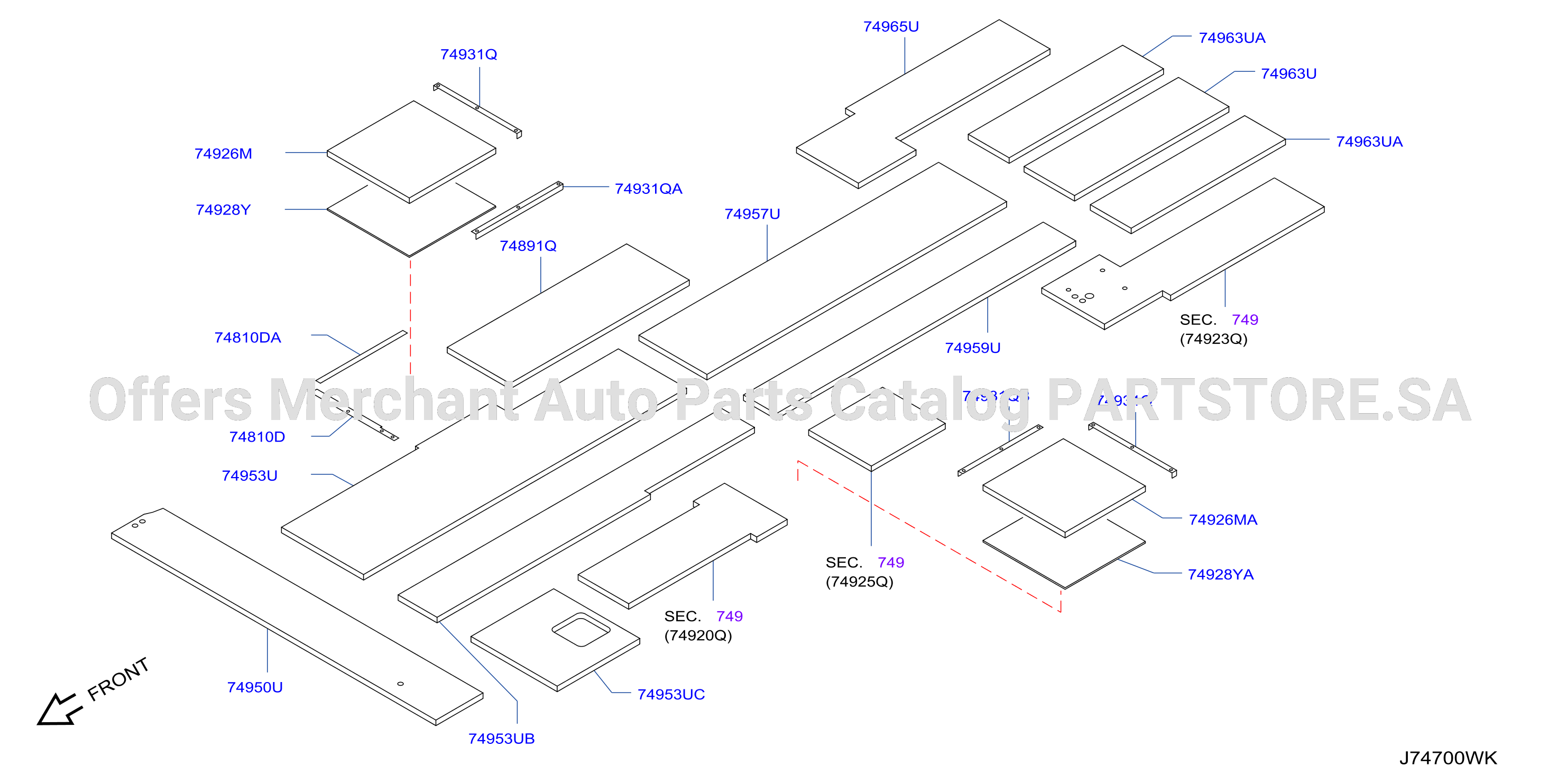 Floor Fitting Rear Floor Board