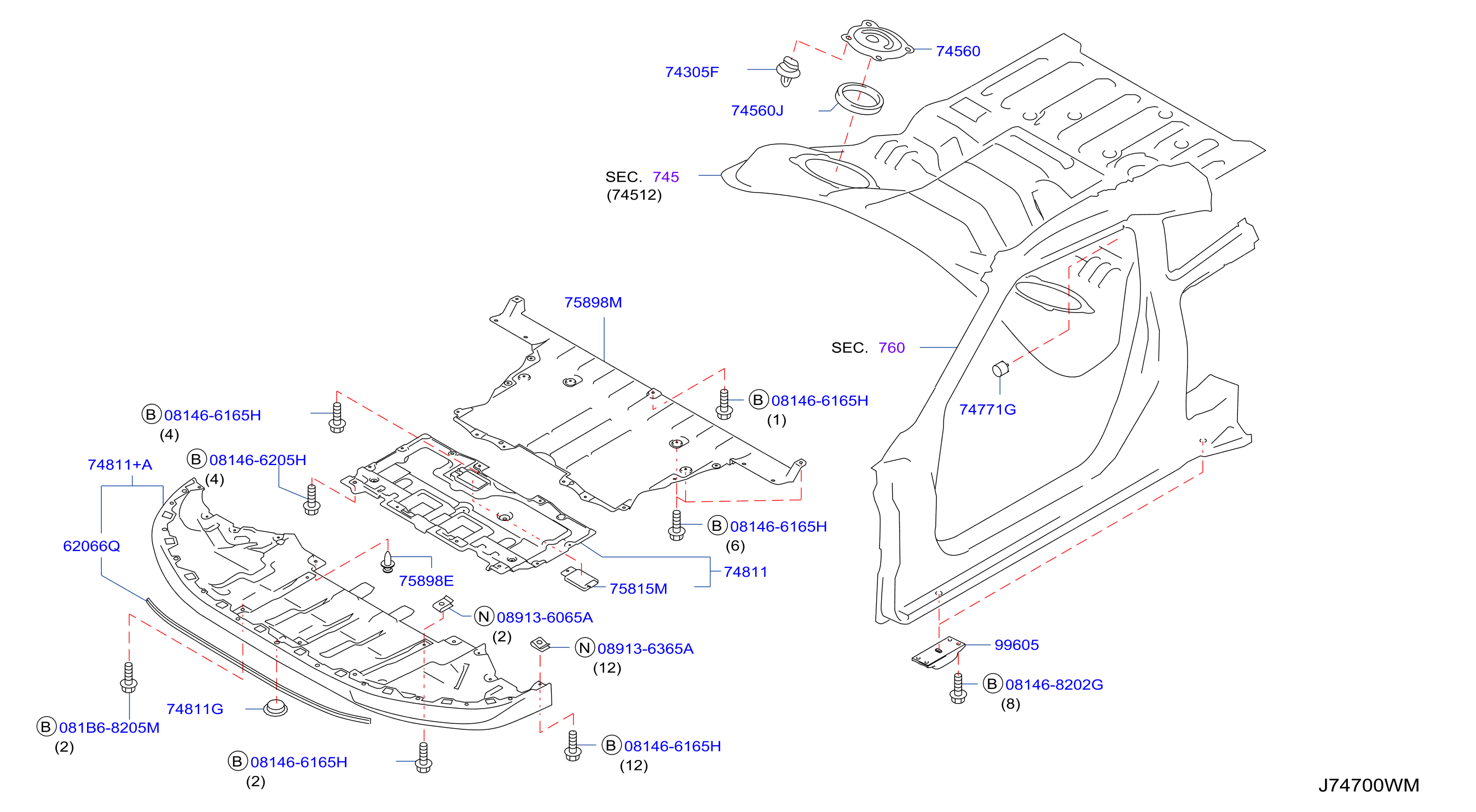 Floor Fitting Front