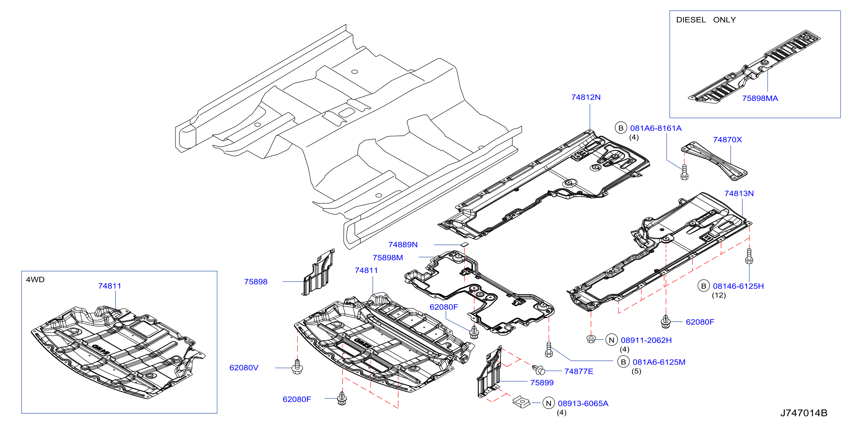 Floor Fitting Front