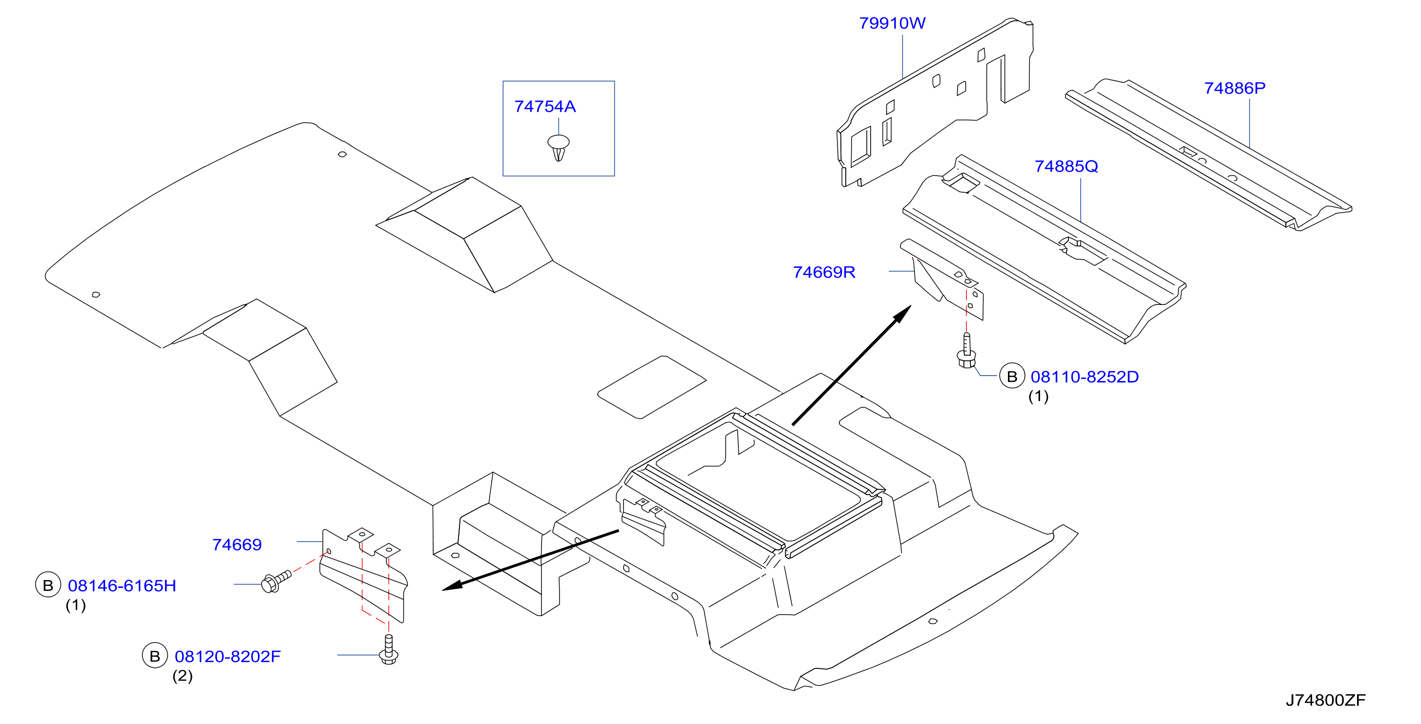 Floor Fitting Upper Parts