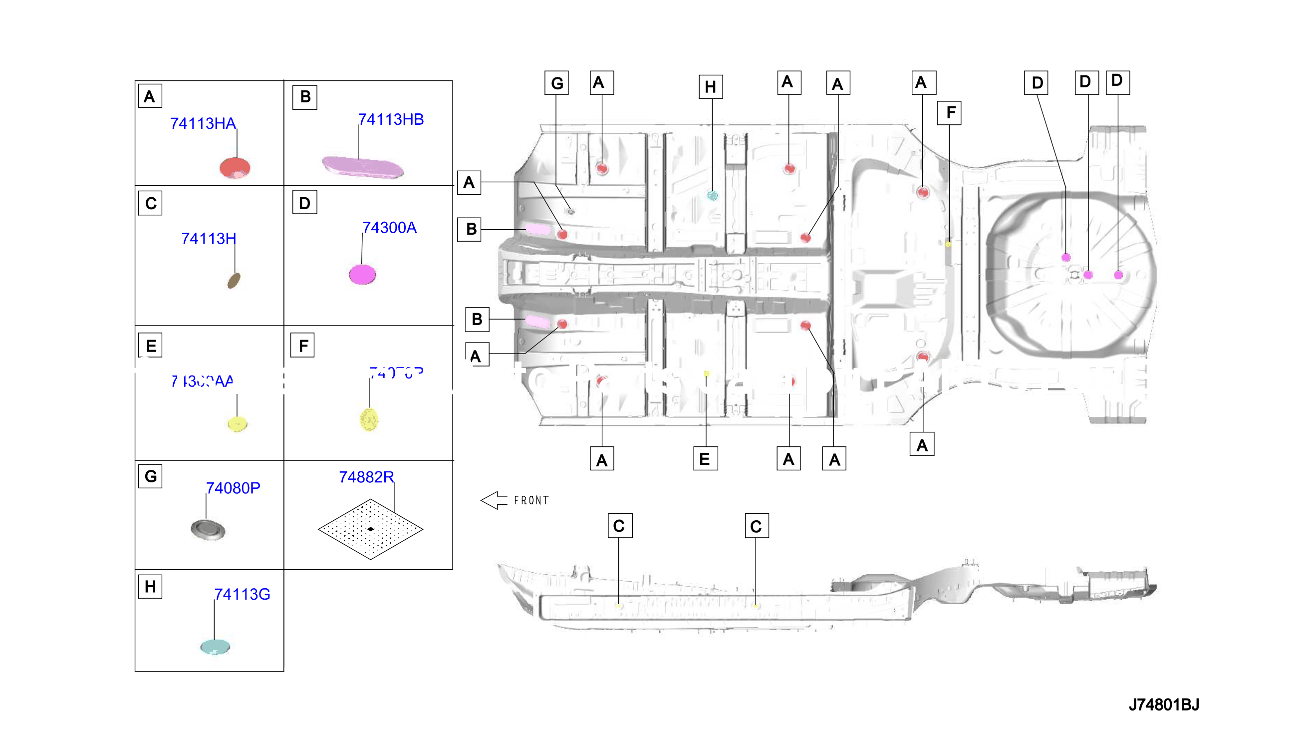 Floor Fitting Plug