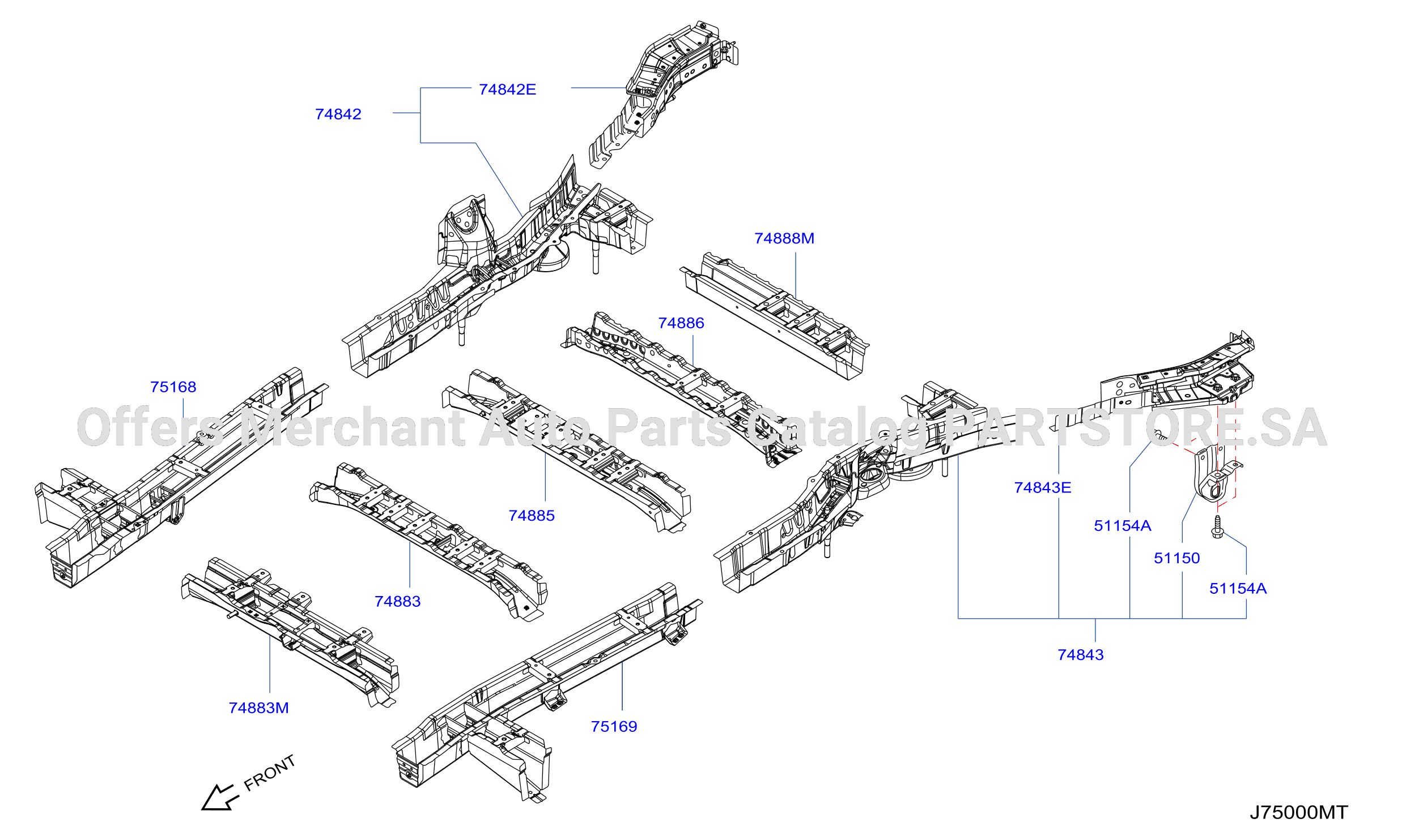 Member Fitting Rear
