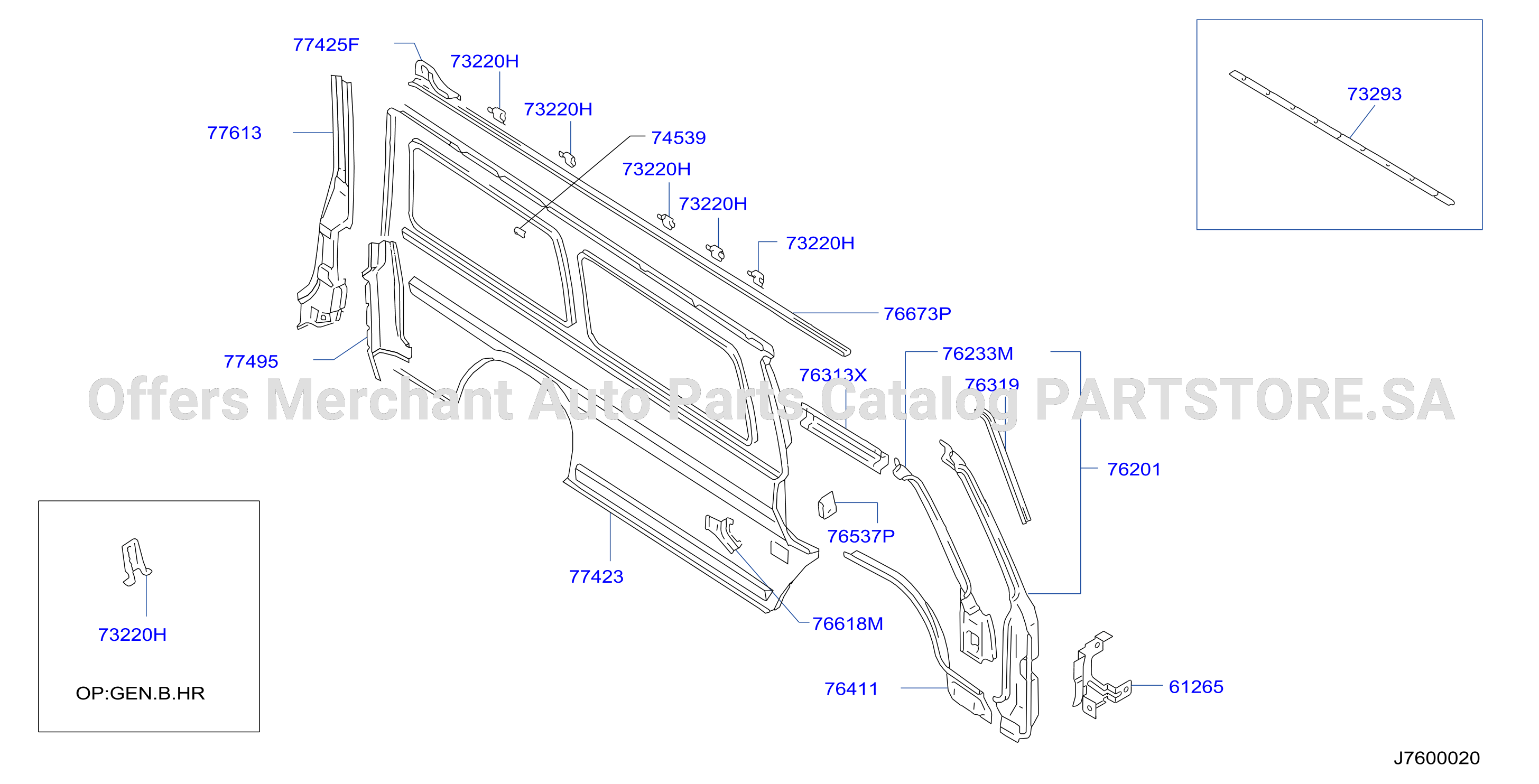 Body Side Panel Lh Outer