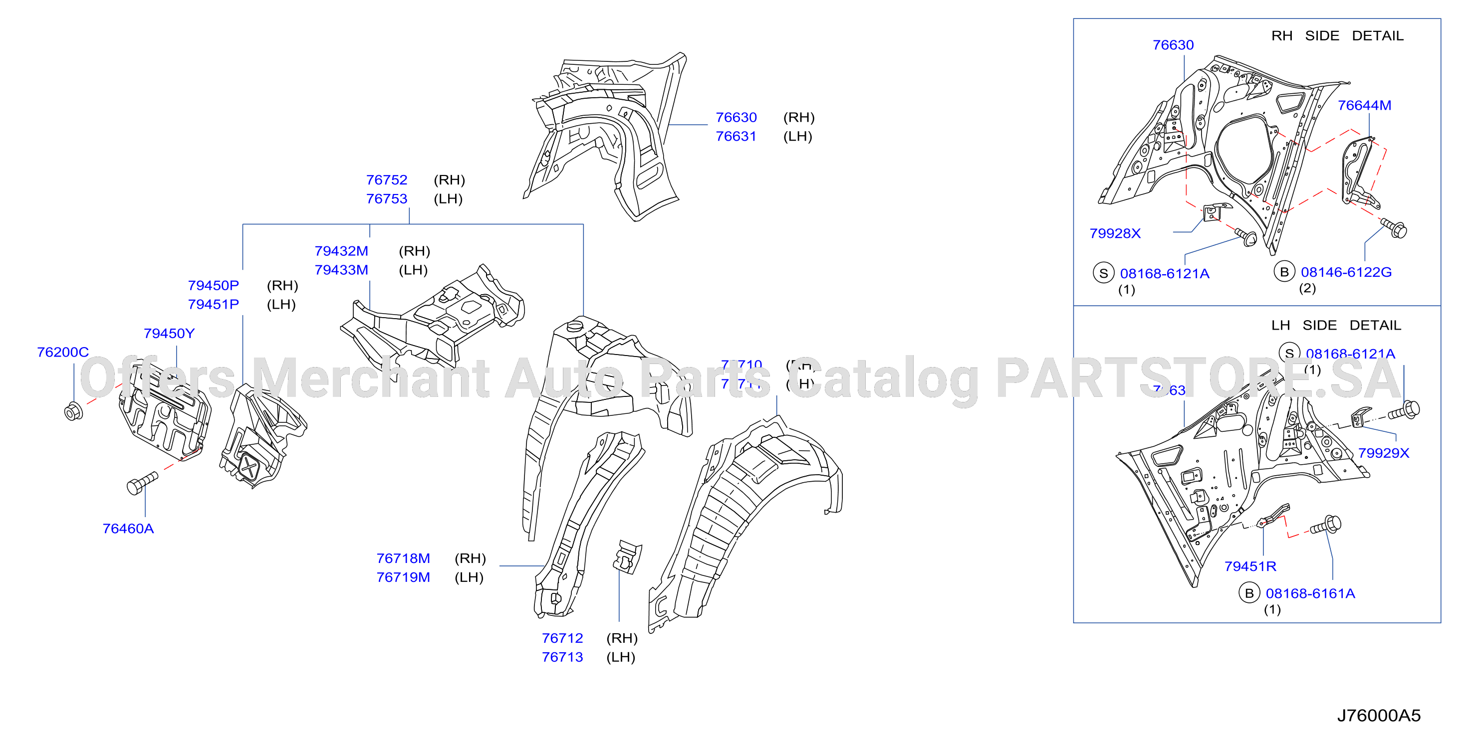 Body Side Panel Body Side Panel Rr