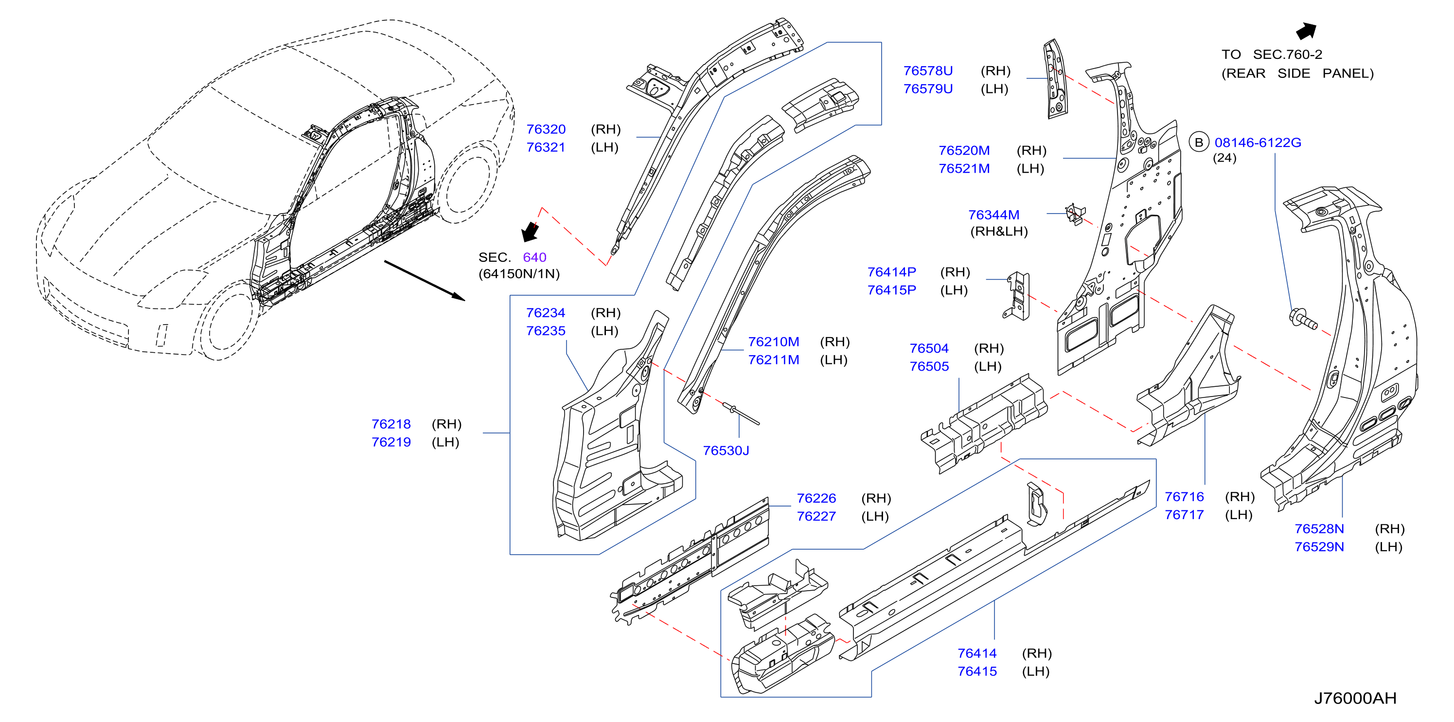 Body Side Panel Bady Side Front