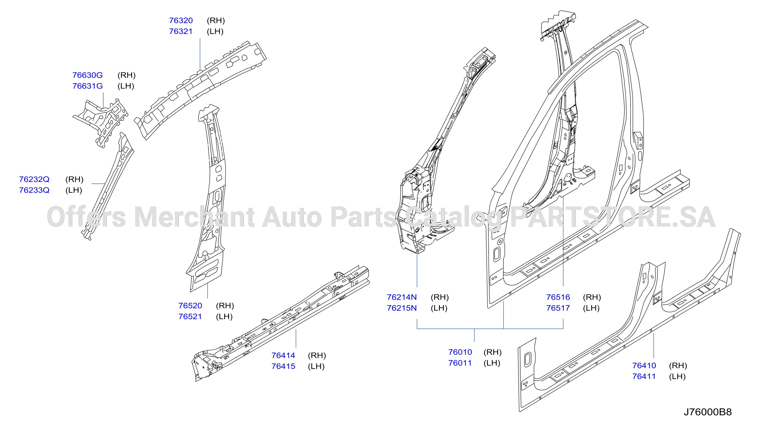 Body Side Panel Body Side Fr