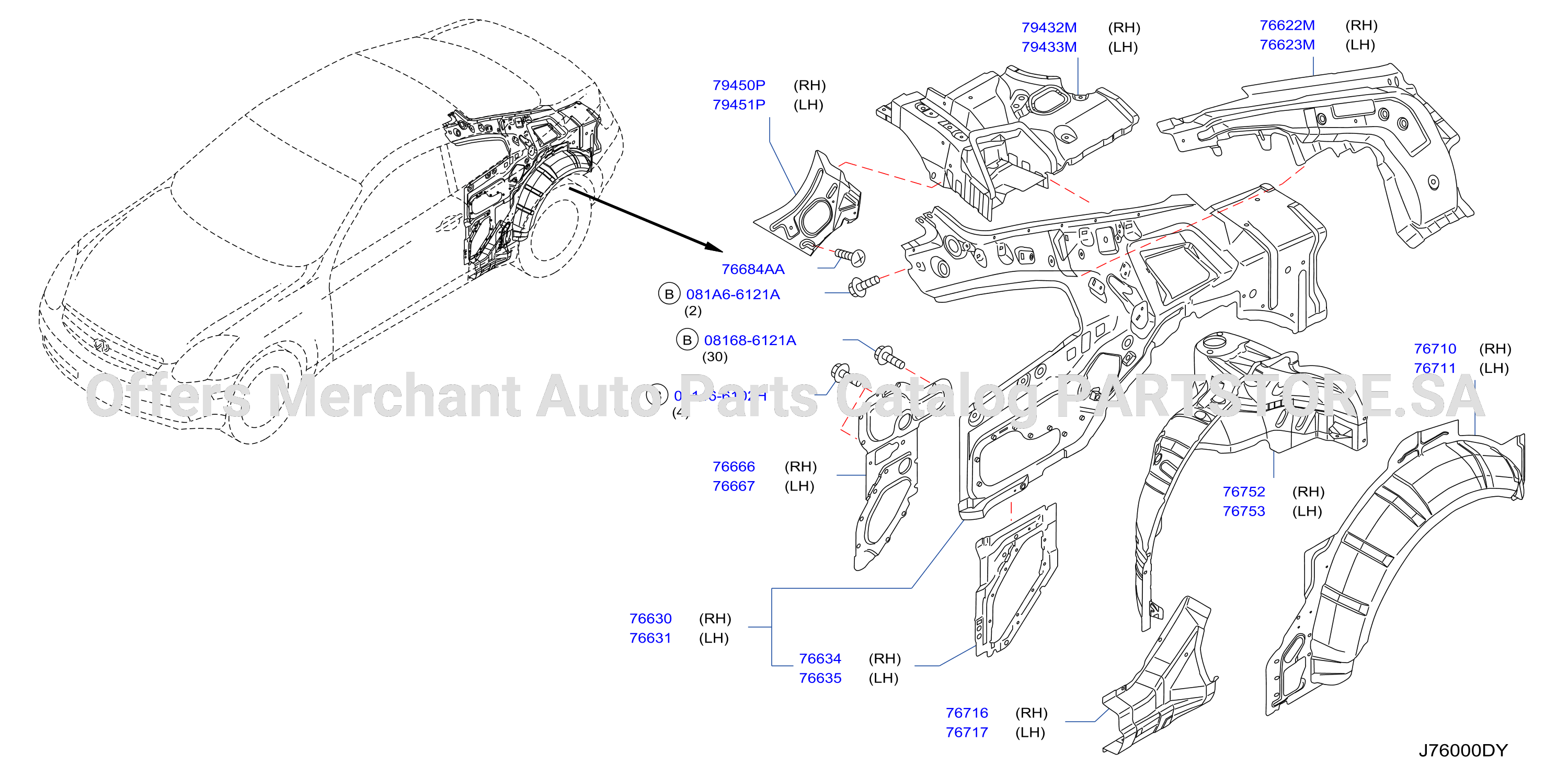 Body Side Panel Rear