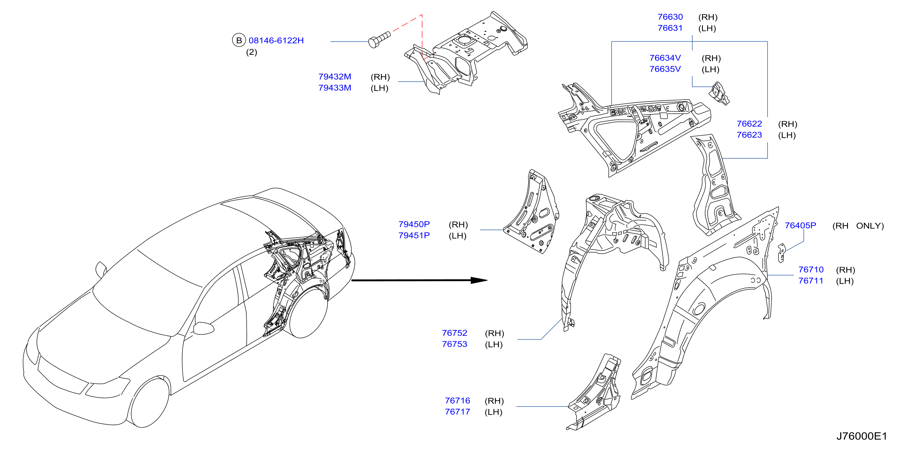 Body Side Panel Rear